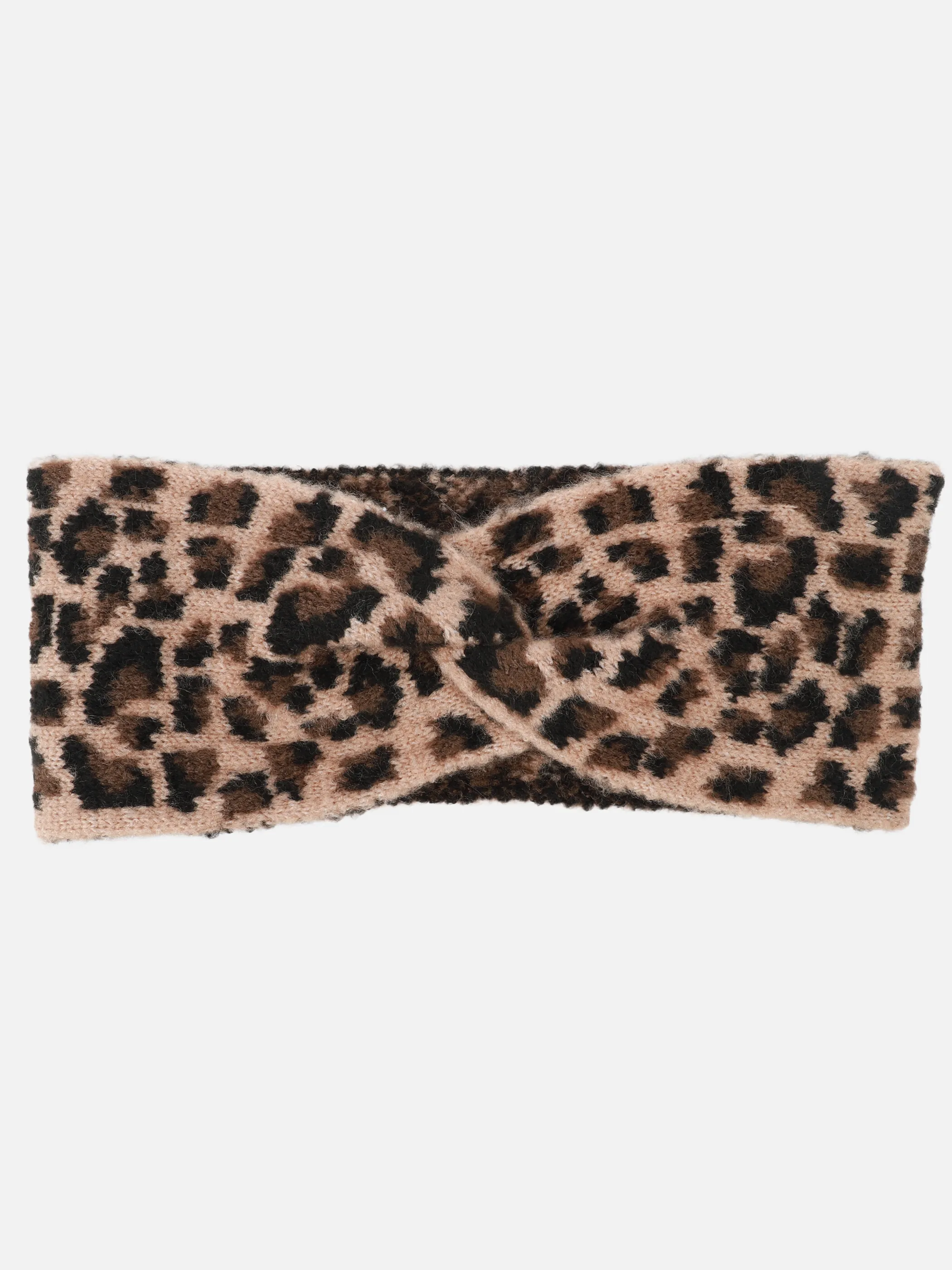Sure Da-Stirnband m. Leoprint Schwarz 929408 BLACKCAMEL 1