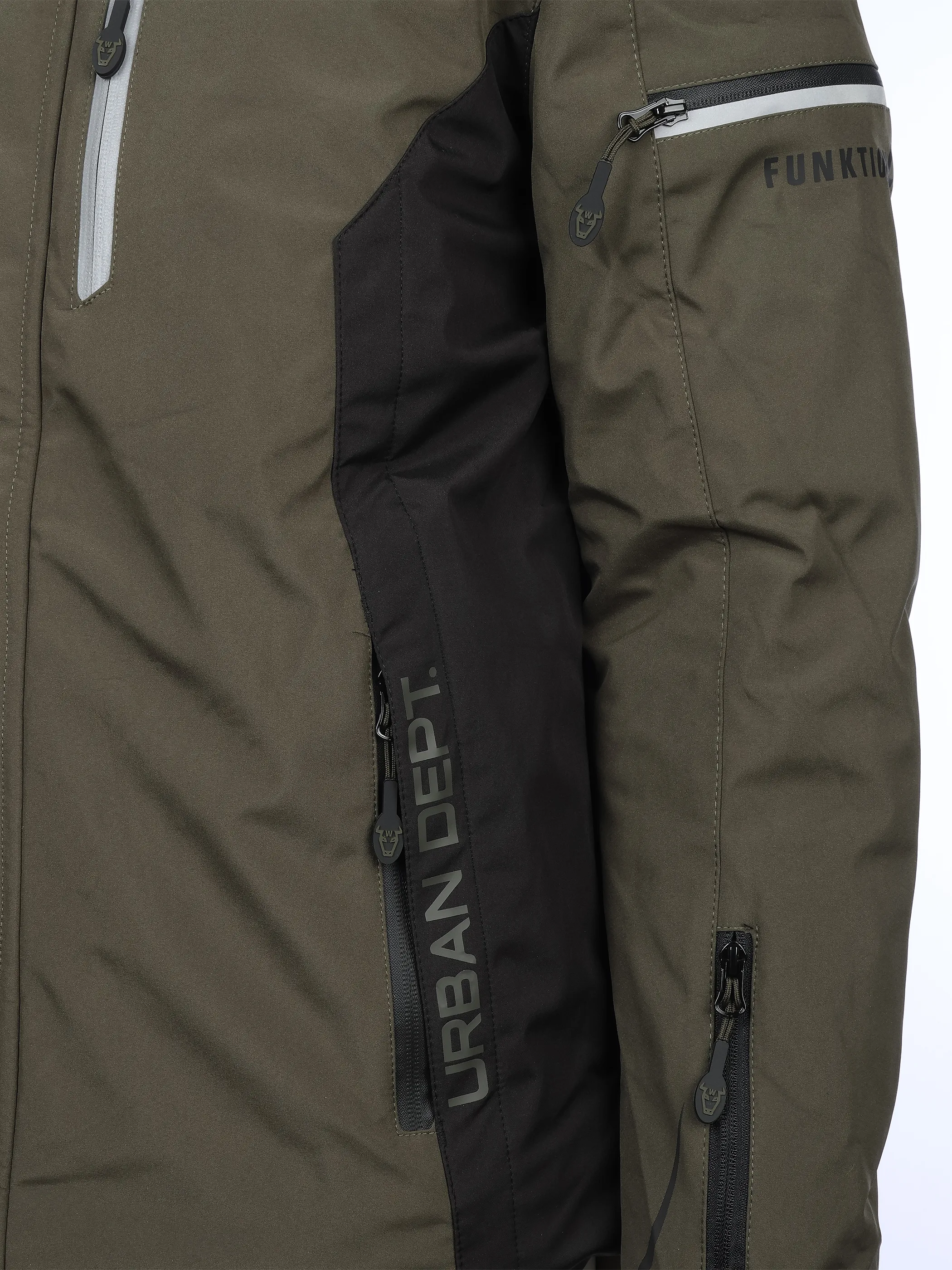 Worker He. 3in1 Funktionsjacke wattiert Oliv 882929 OLIVE 5