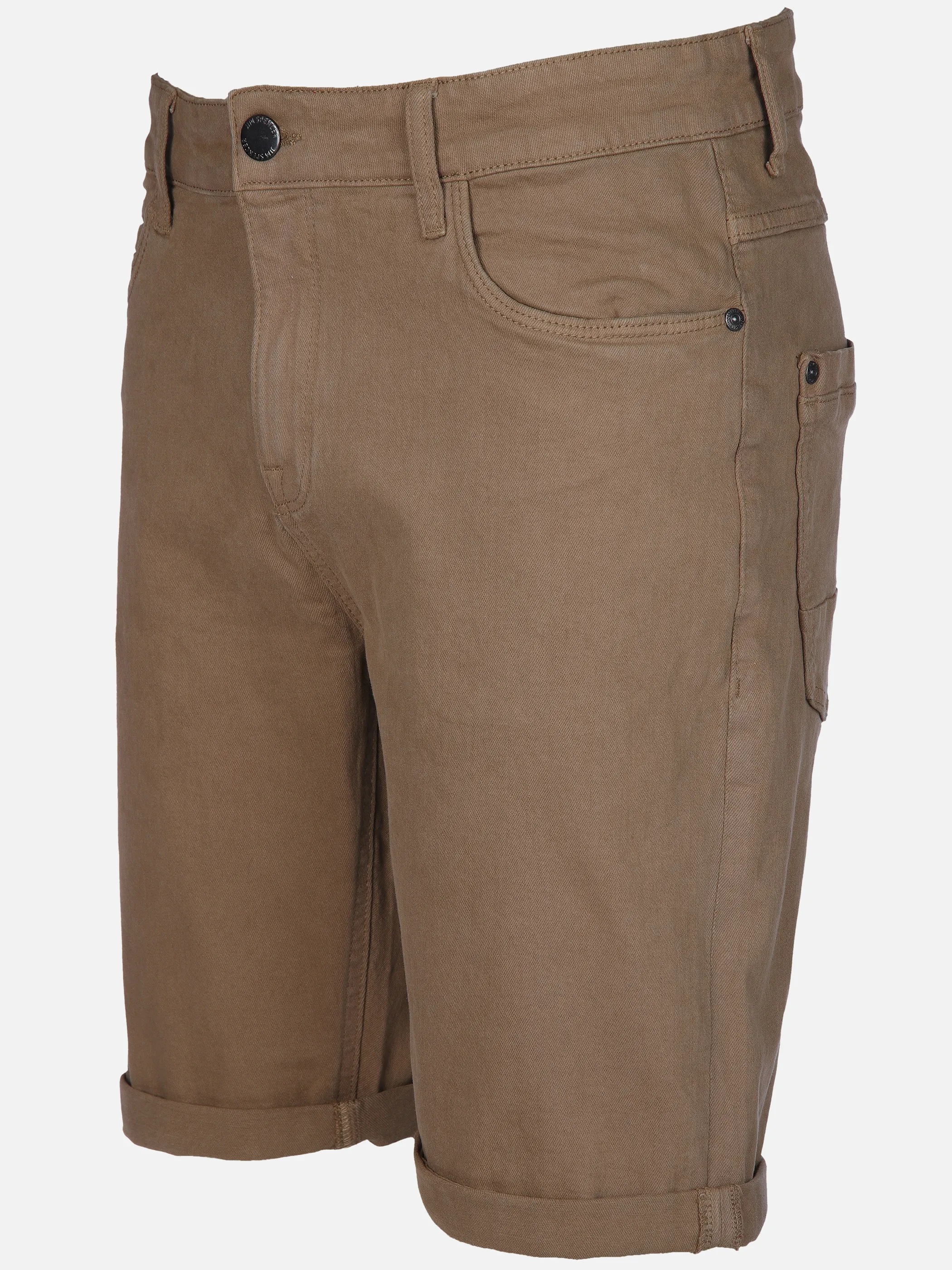 Jim Spencer He. Jeansshort 5 Pocket Grau 832291 STONE 3