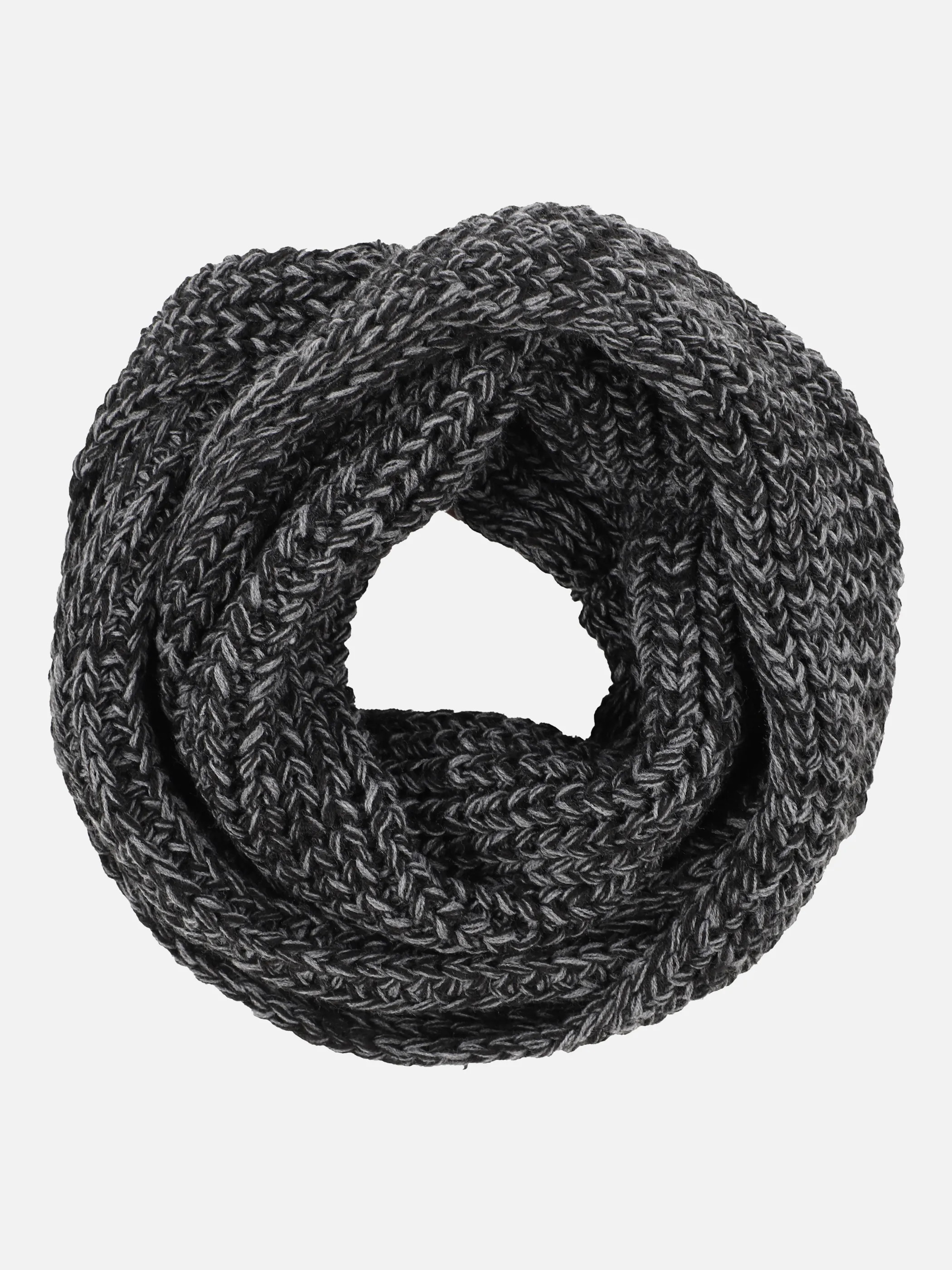 Stop + Go TU Loop Schal in grau melange Grau 871155 GRAU 1