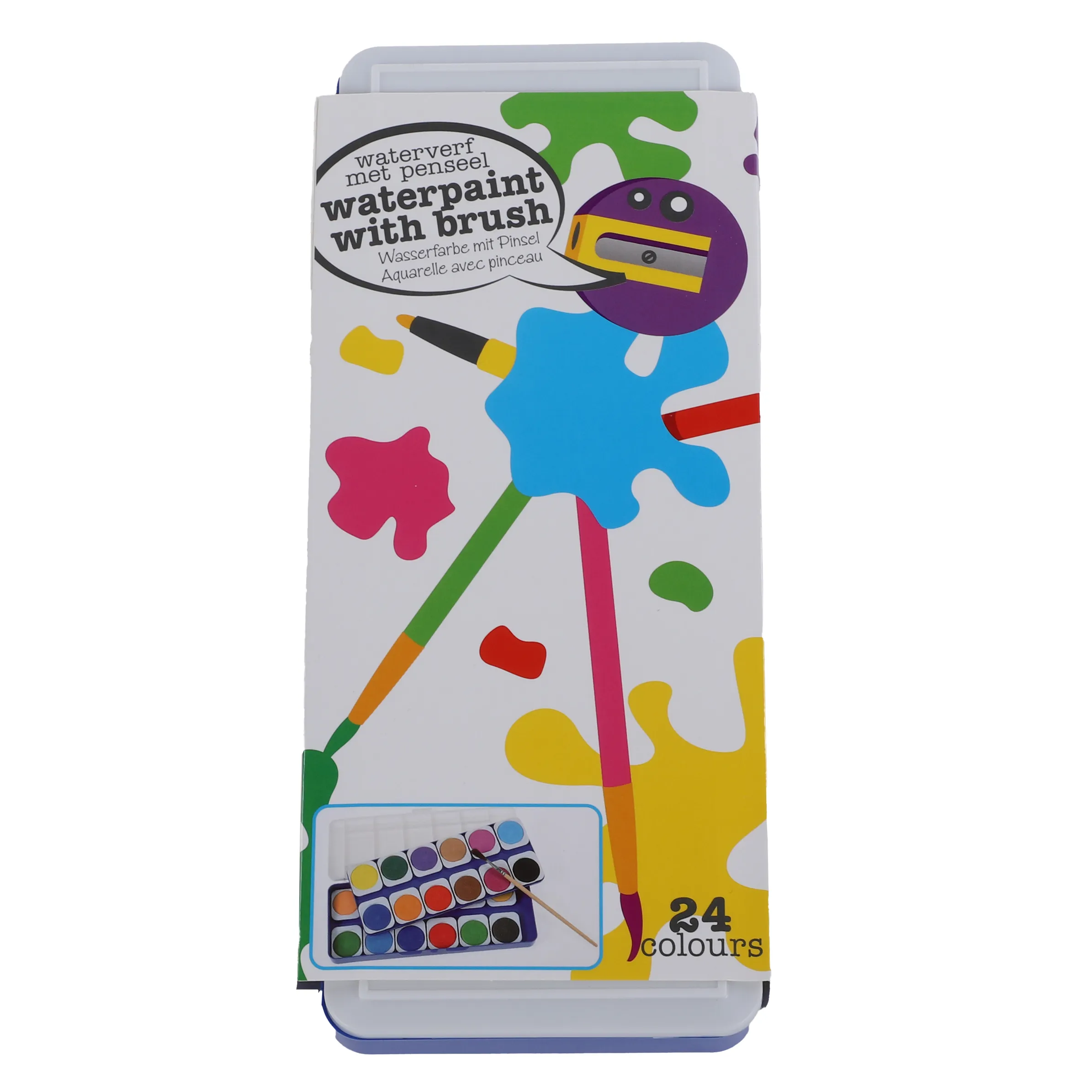 Spielzeug Wasserfarbkasten 24 Farben mit Bunt 884391 BUNT 1