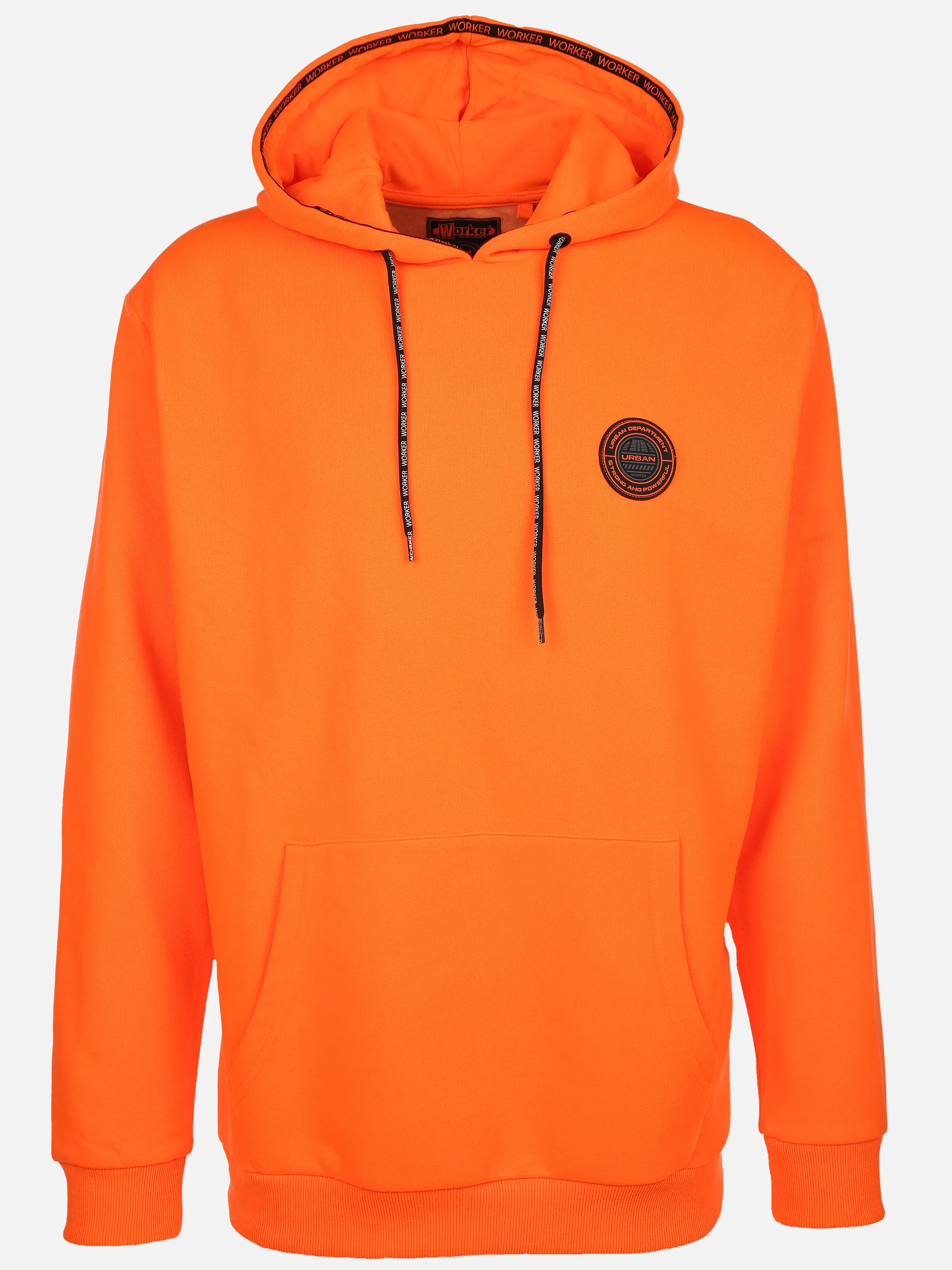 Worker He. Kapuzensweatshirt Orange 898408 NEON ORANG 1 Worker He. Kapuzensweatshirt Orange 898408 NEON ORANG 1