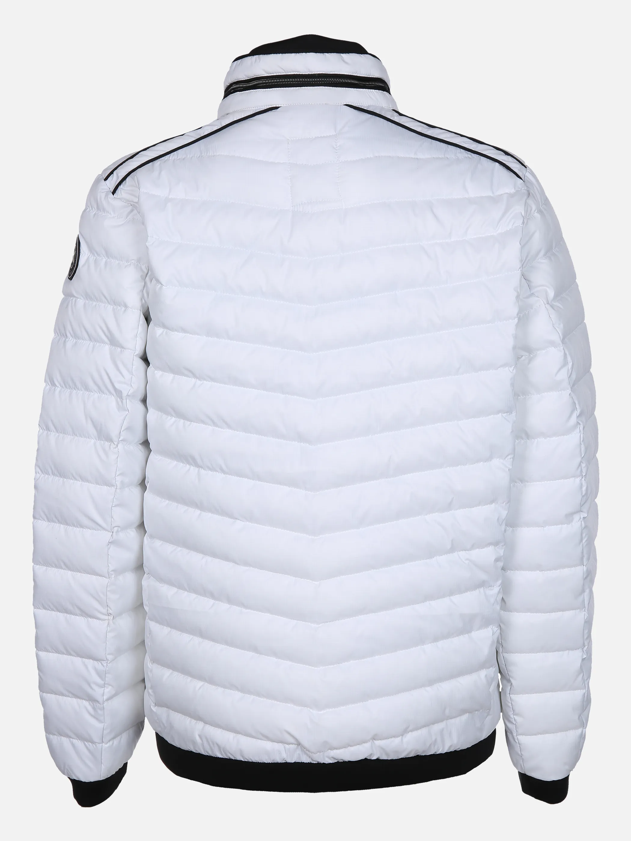 Jim Spencer He. Steppblouson meliert Weiß 839100 WHITE 2