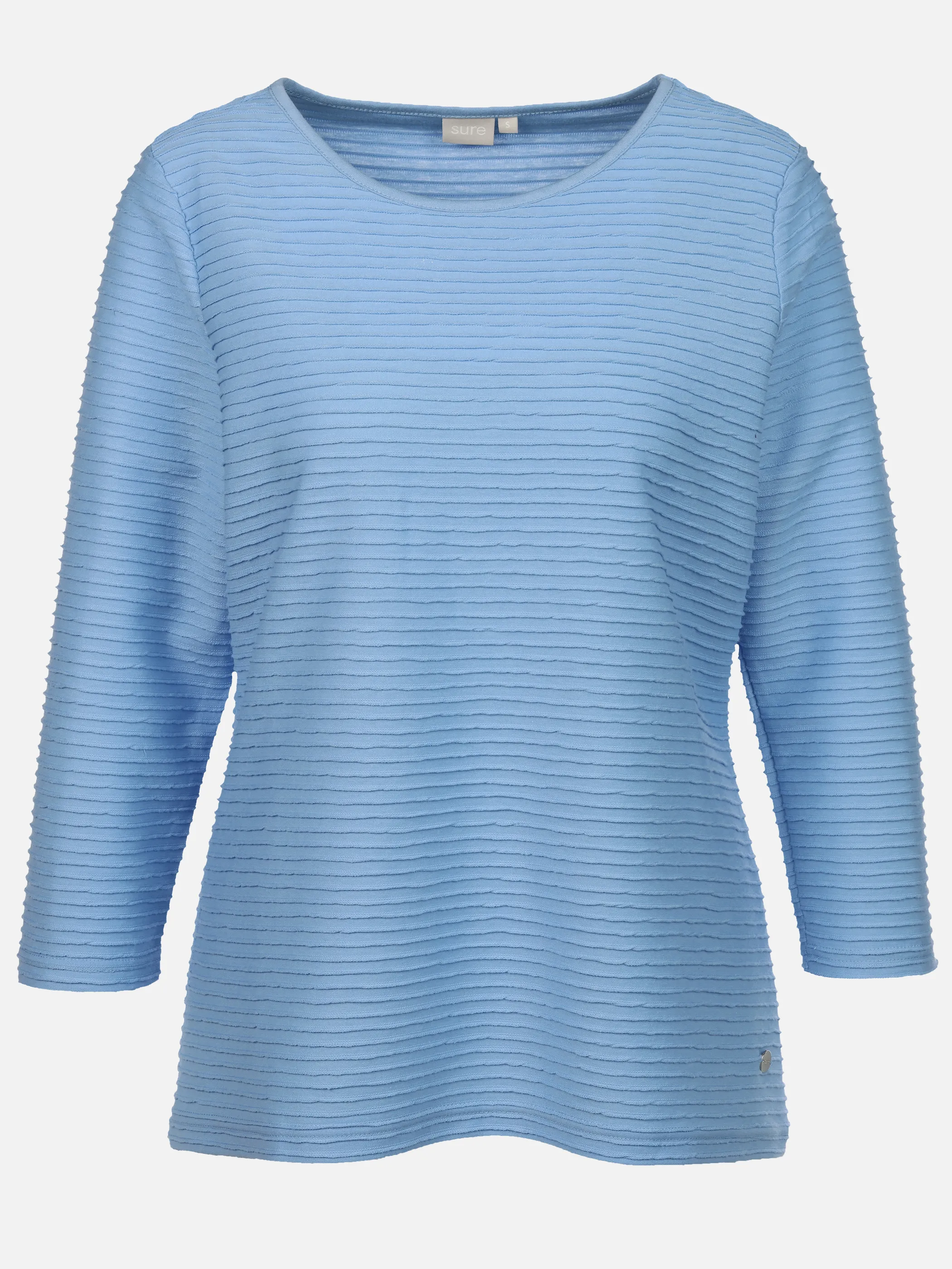 Sure Da-Struktur Shirt, 3/4 Arm Blau 929165 VISTABLUE 1