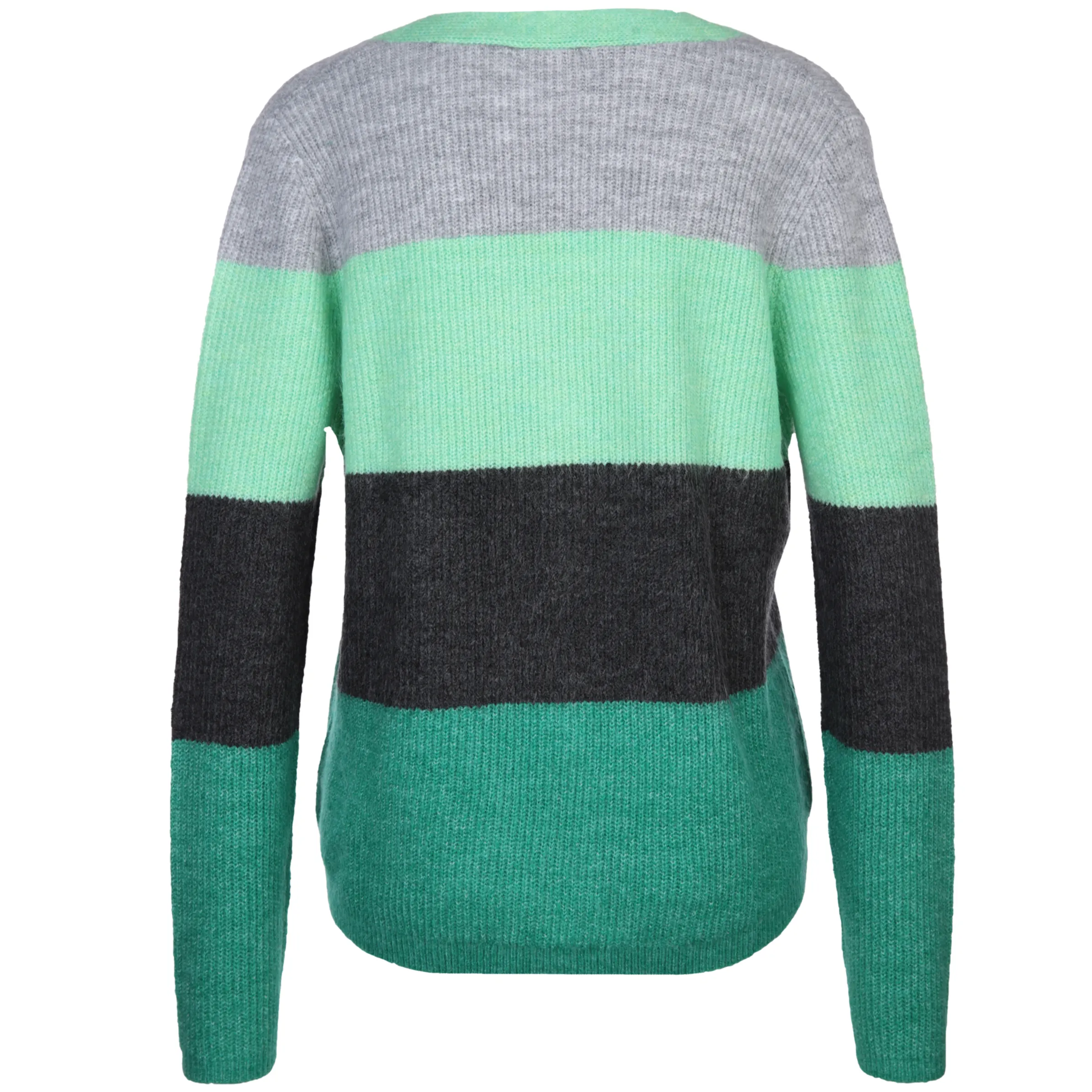 Sure Da-Cardigan gestreift Grün 880927 GRÜN/GRAU 2