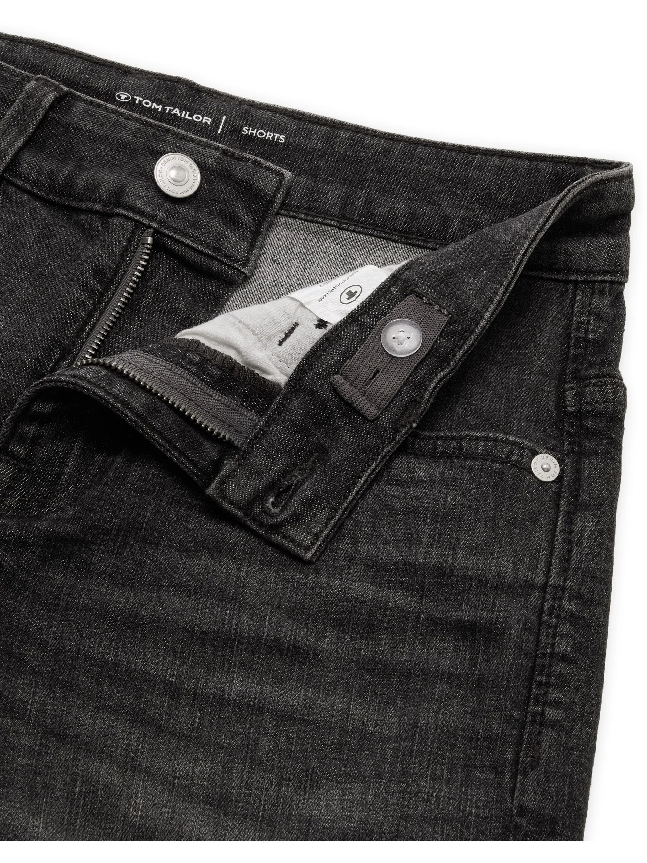 Tom Tailor JIM BERMUDA Jeans Shorts mit Stretch Grau 469964 10220 3
