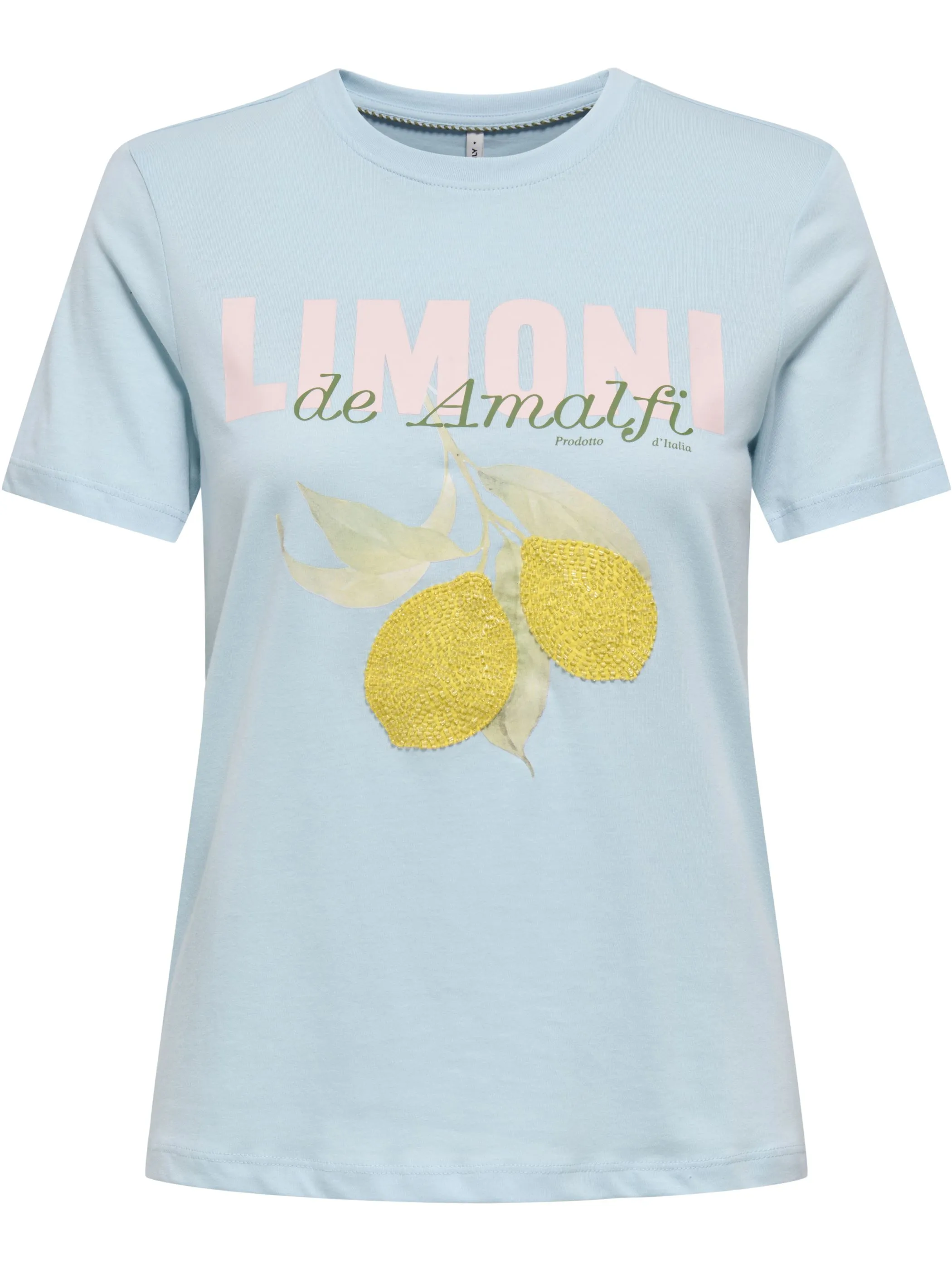 Only 15375848 ONLKITA S/S PEARL TOP Blau 926808 253196002 5