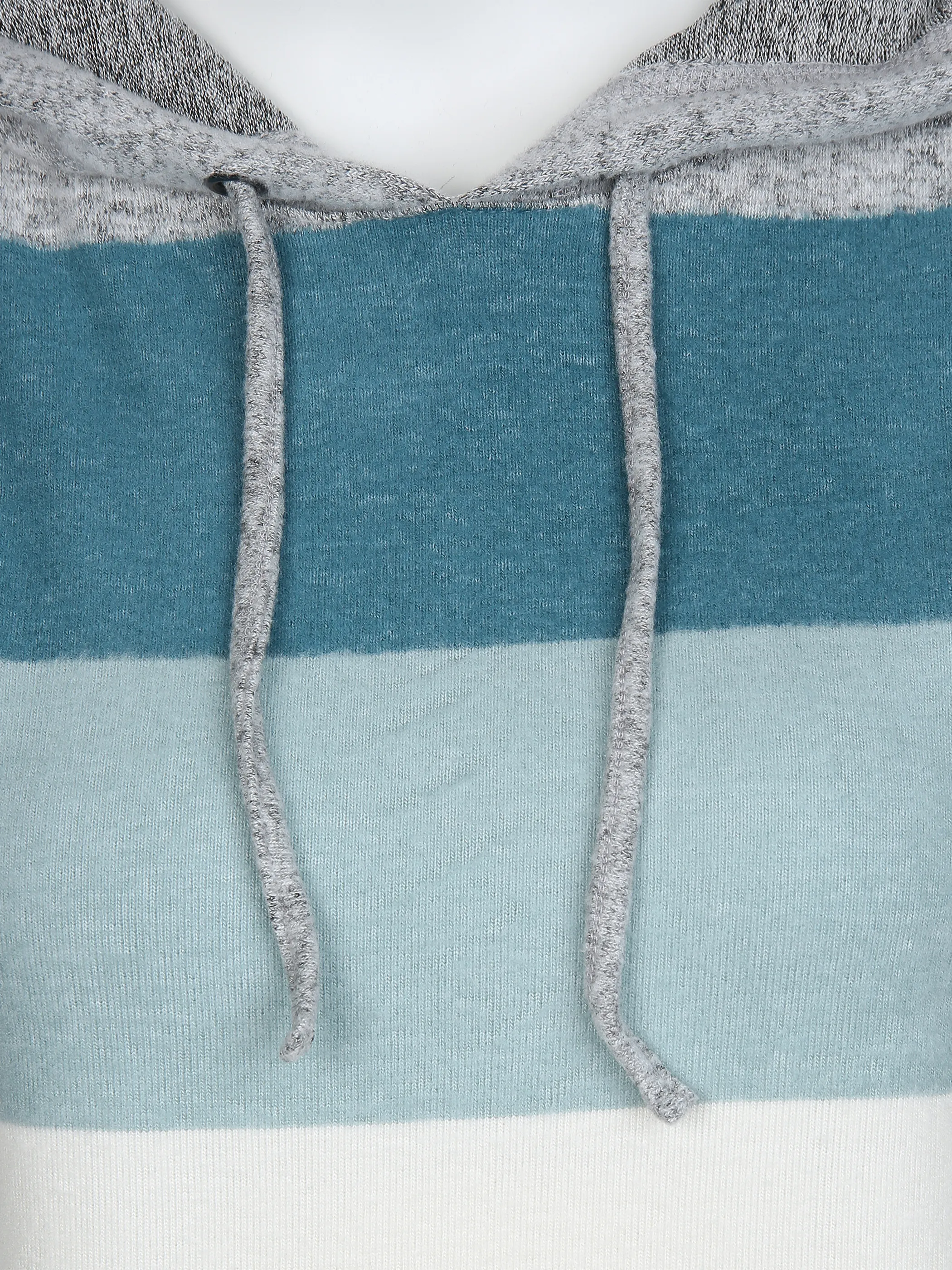 Sure Da-Ringel-Flausch-Kapuzenhoodi Blau 857113 SALBEI GEM 3