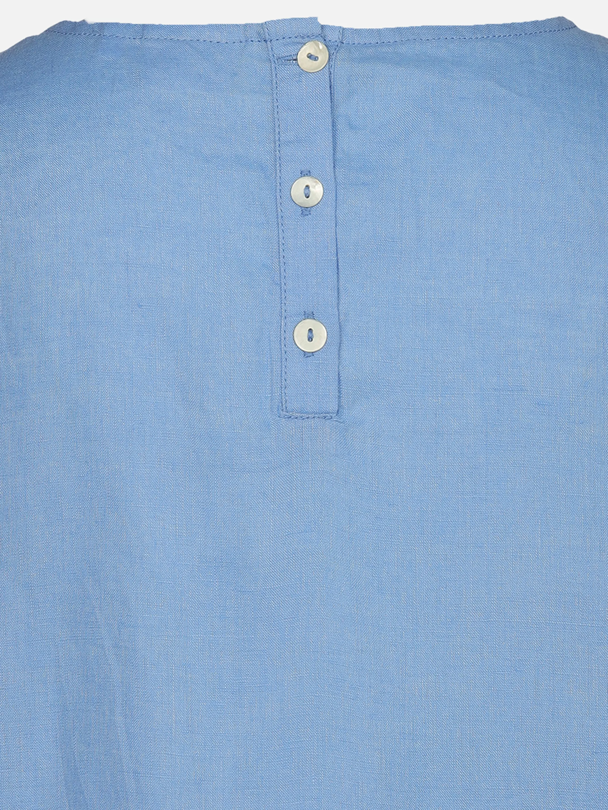 Lisa Tossa Da-Leinenbluse Blau 905720 BLEU 2