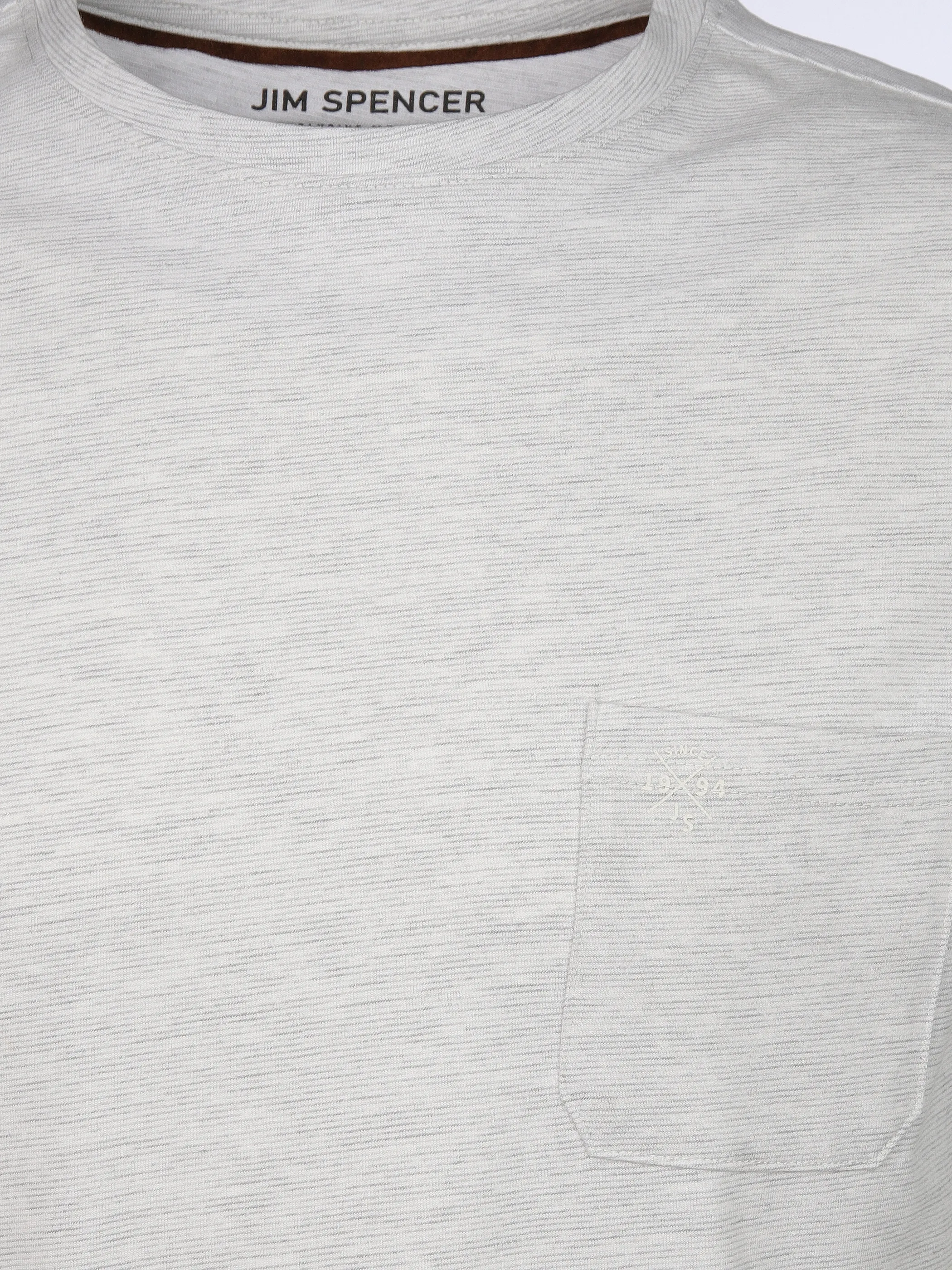 Jim Spencer He. T-Shirt 1/2 Arm grindle Weiß 910839 OFFWHITE 3 Jim Spencer He. T-Shirt 1/2 Arm grindle Weiß 910839 OFFWHITE 3