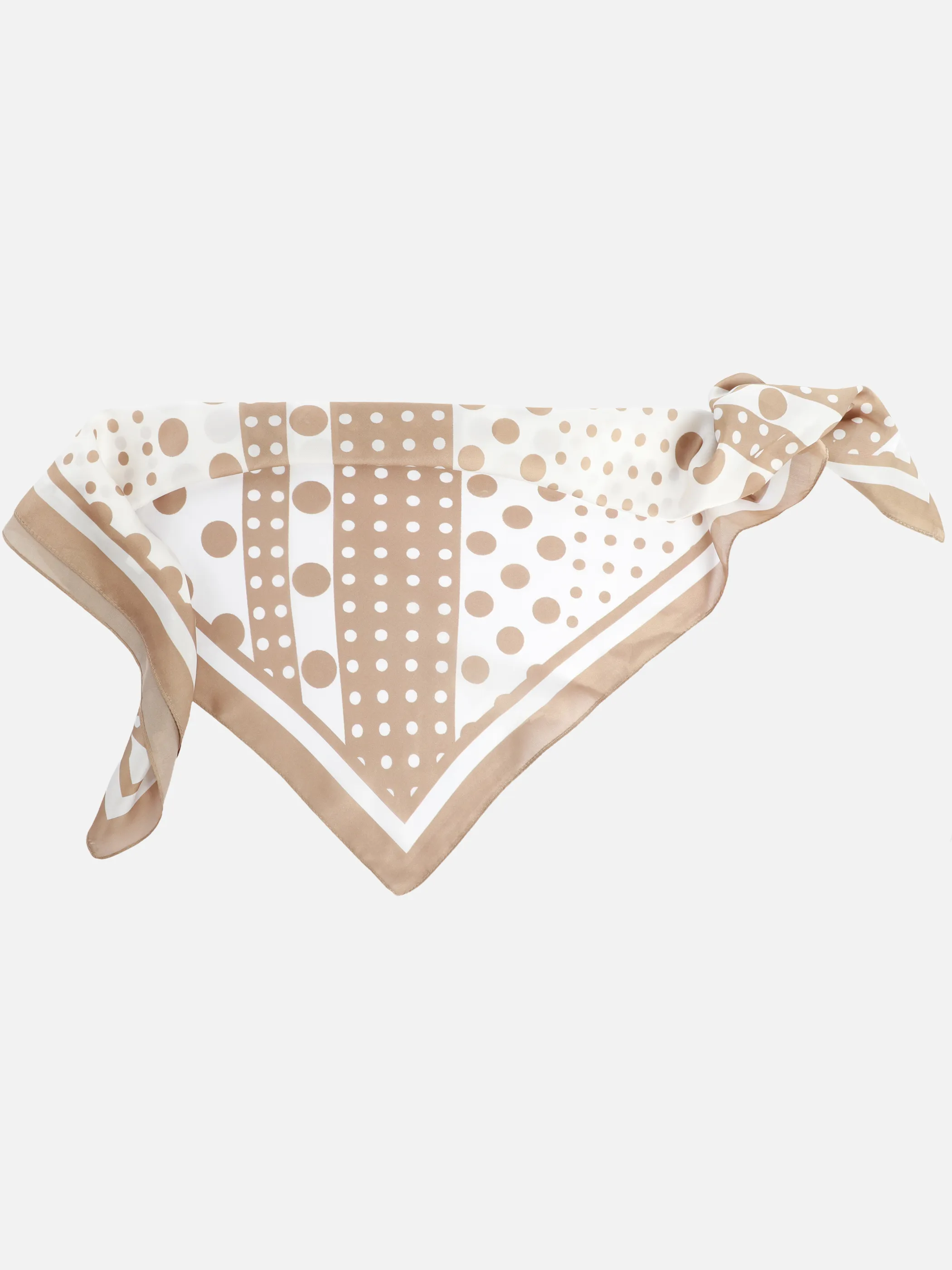 Sure Da-Nickytücher 70*70 cm Beige 930531 DOTS 2