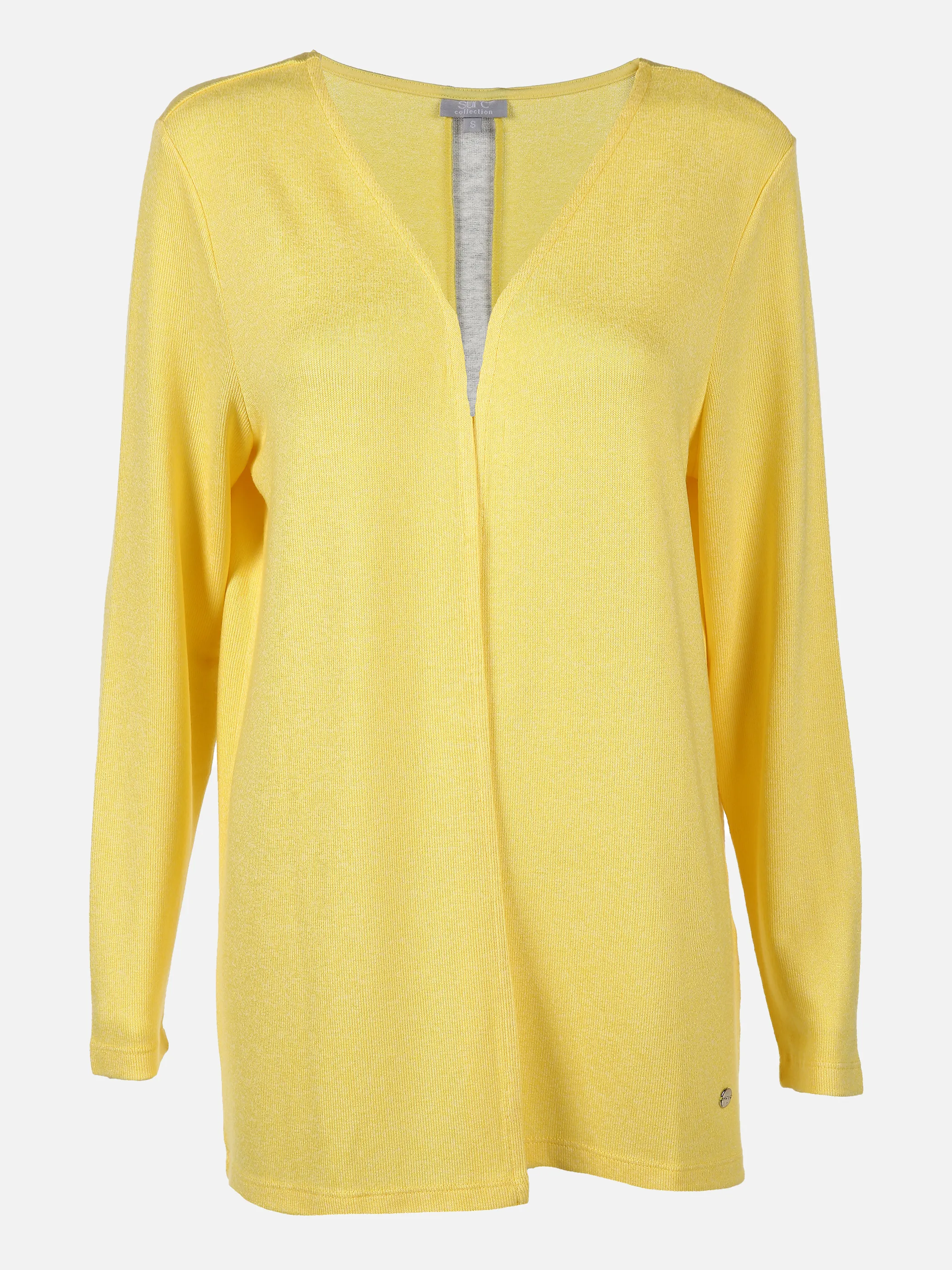 SURE Collection Da-Cardigan in Strickoptik Gelb 834574 LEMON 1 SURE Collection Da-Cardigan in Strickoptik Gelb 834574 LEMON 1