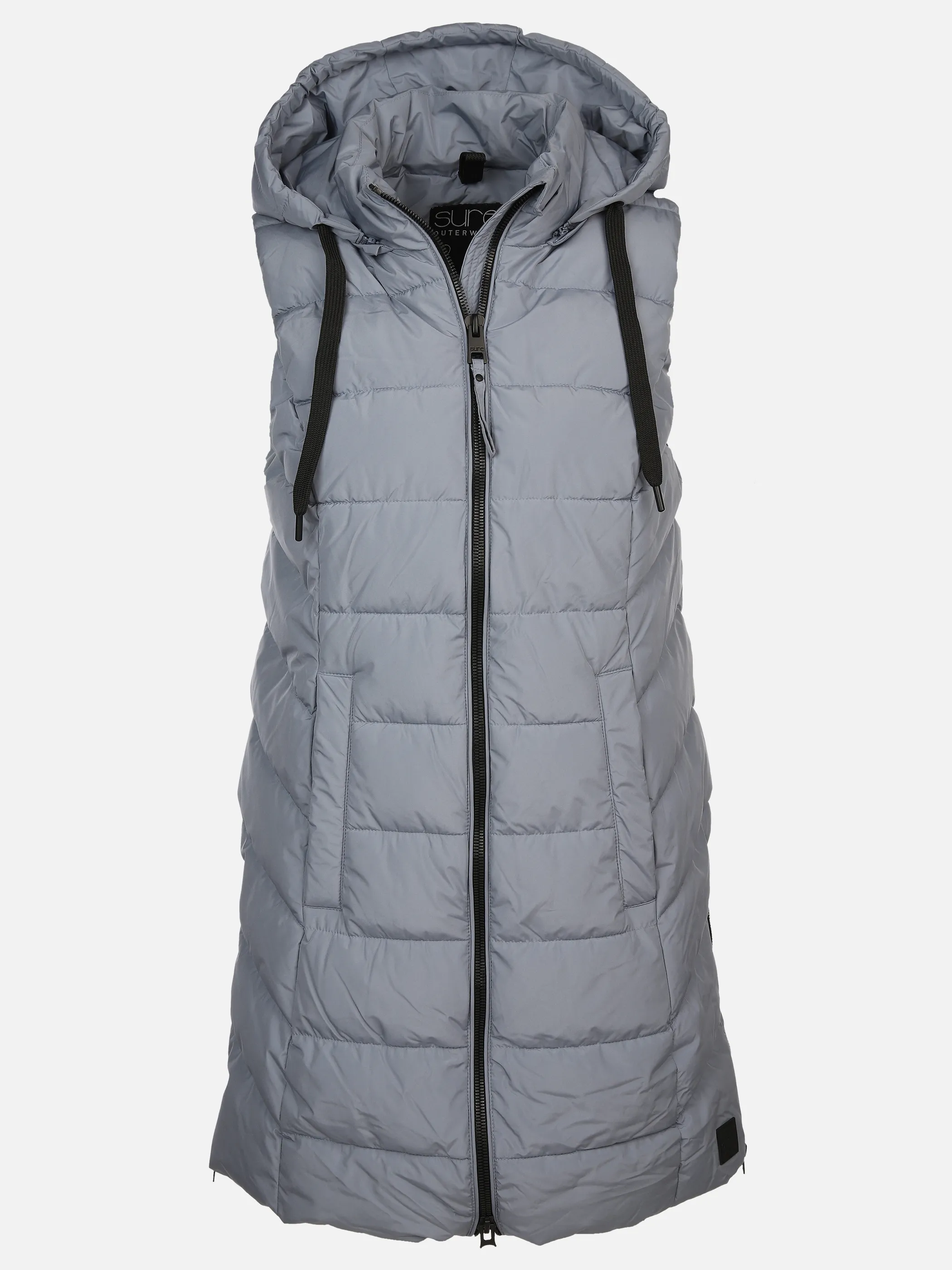 Sure Da-Steppweste lang Blau 896820 SMOKE BLUE 1