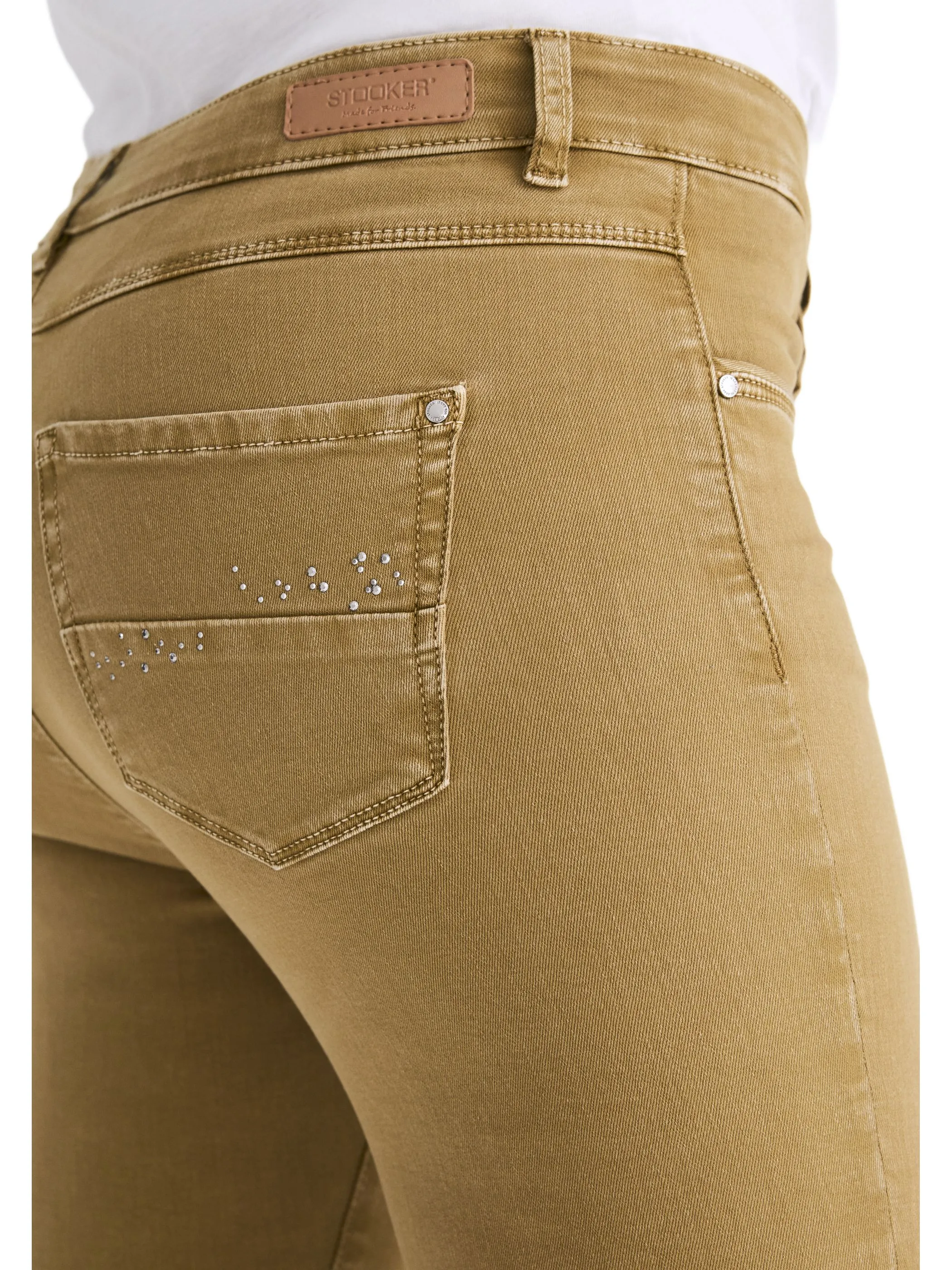 Stooker DOB 22600700005712 Da. Hosen lang, Grün 919906 5712 3