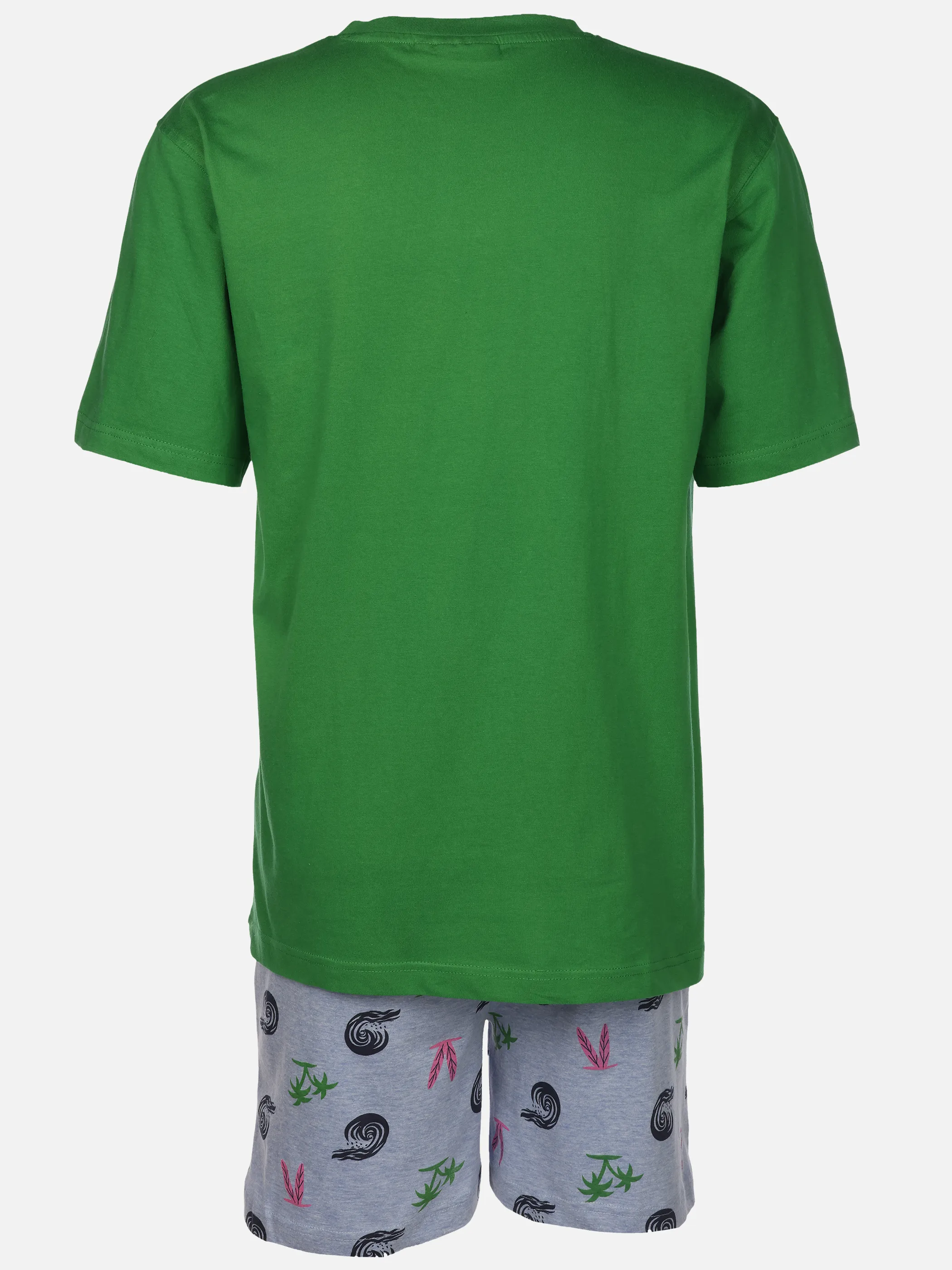 Jim Spencer He. Shorty gemustert Grün 923428 GRÜN 2