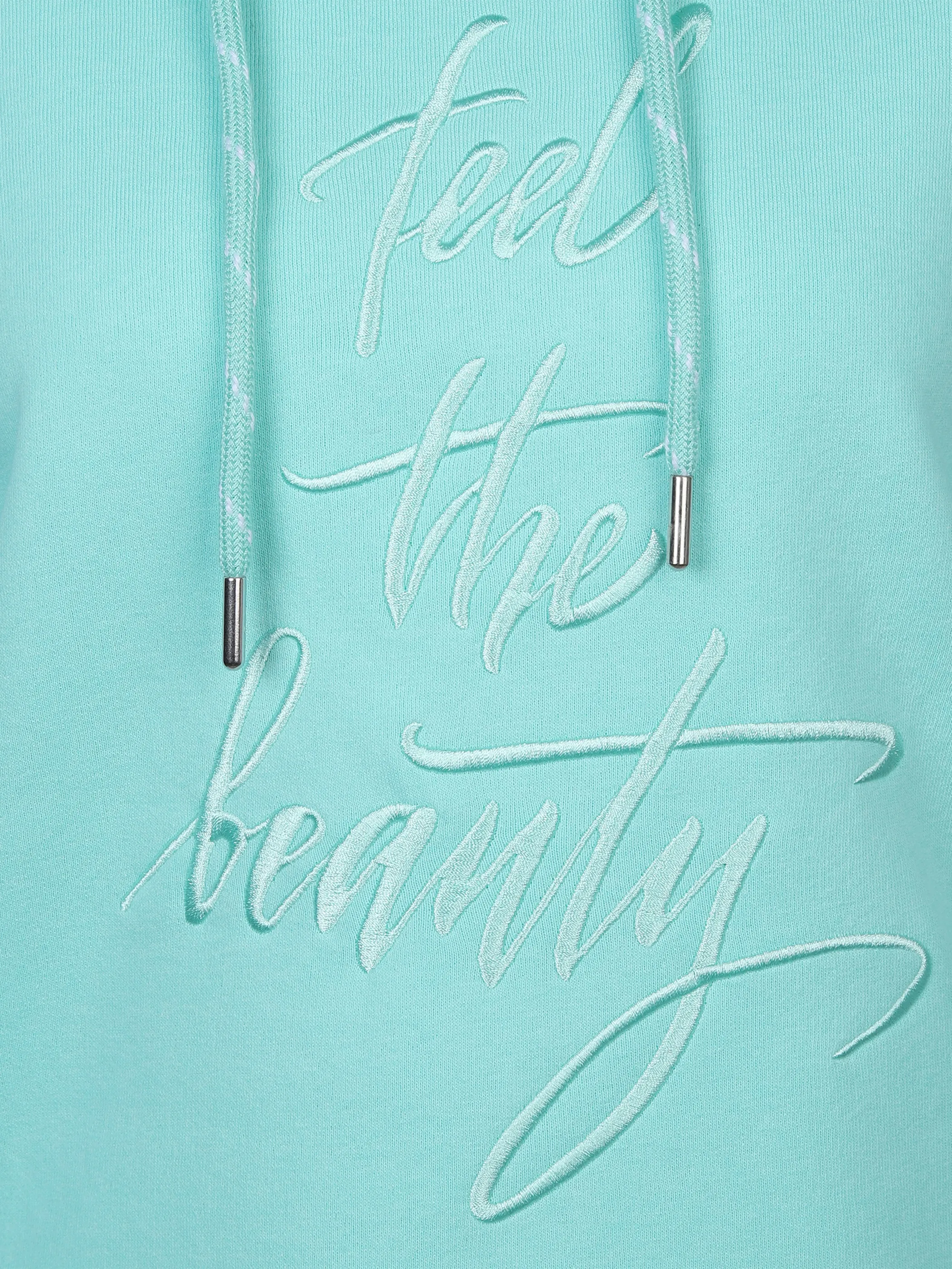 Sure Da-Sweathoodie m.Print Blau 872837 AQUA 3 Sure Da-Sweathoodie m.Print Blau 872837 AQUA 3