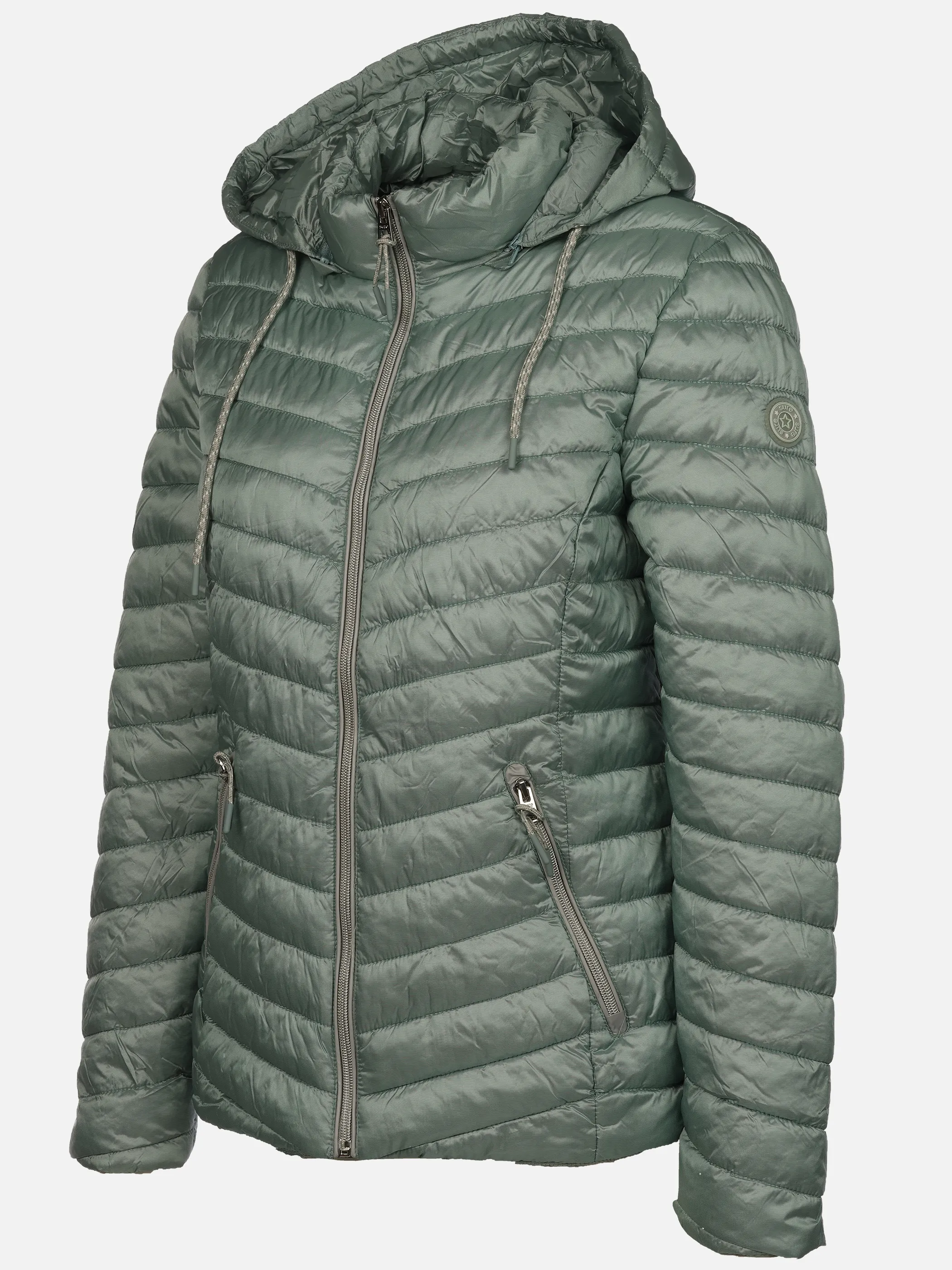 Sure Da-Steppjacke m. Kontrastdetails Türkis 920017 ICY MORN 3