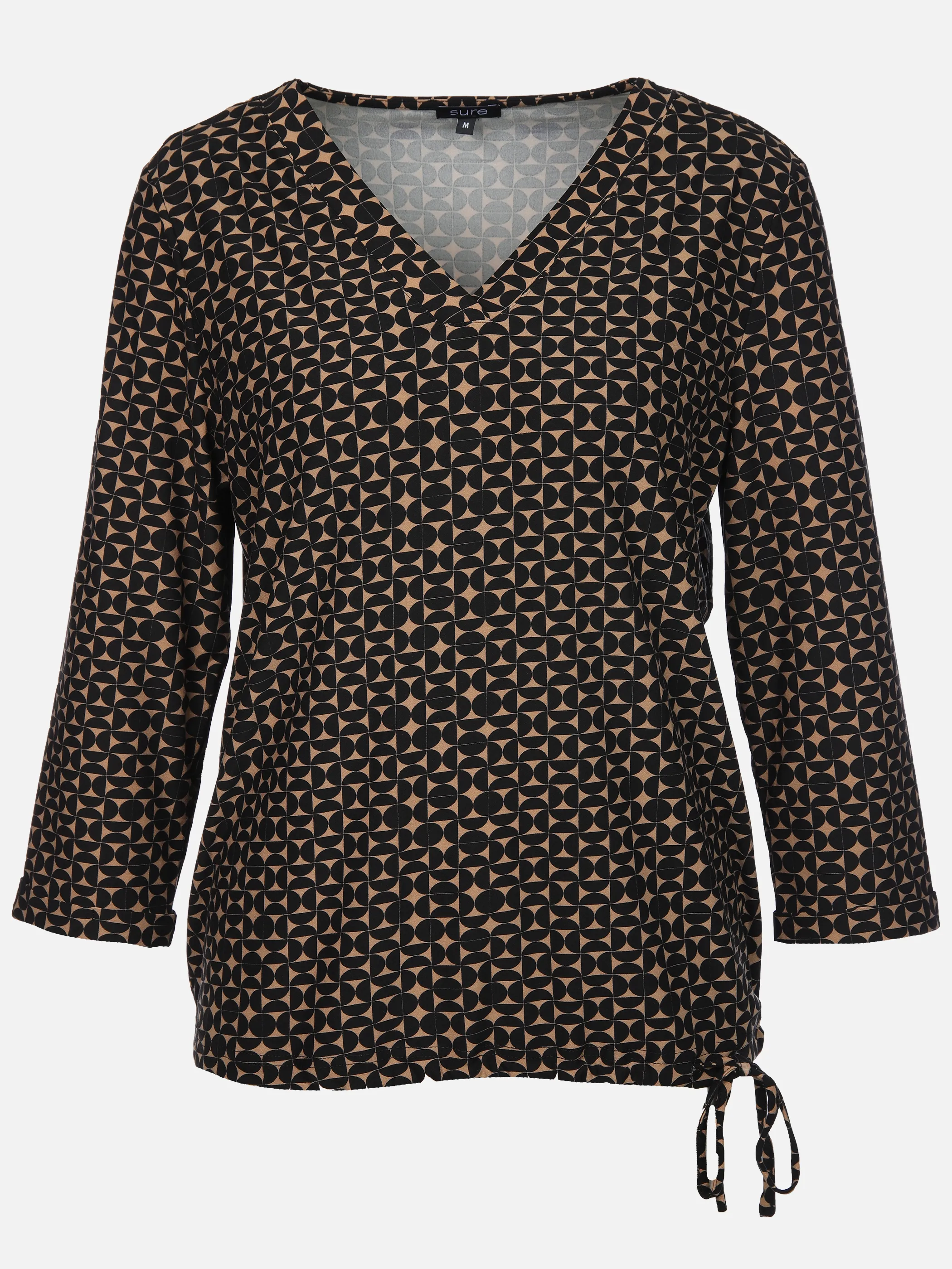 Sure Da-Alloverprint-Shirt Grün 912768 IRISH 1