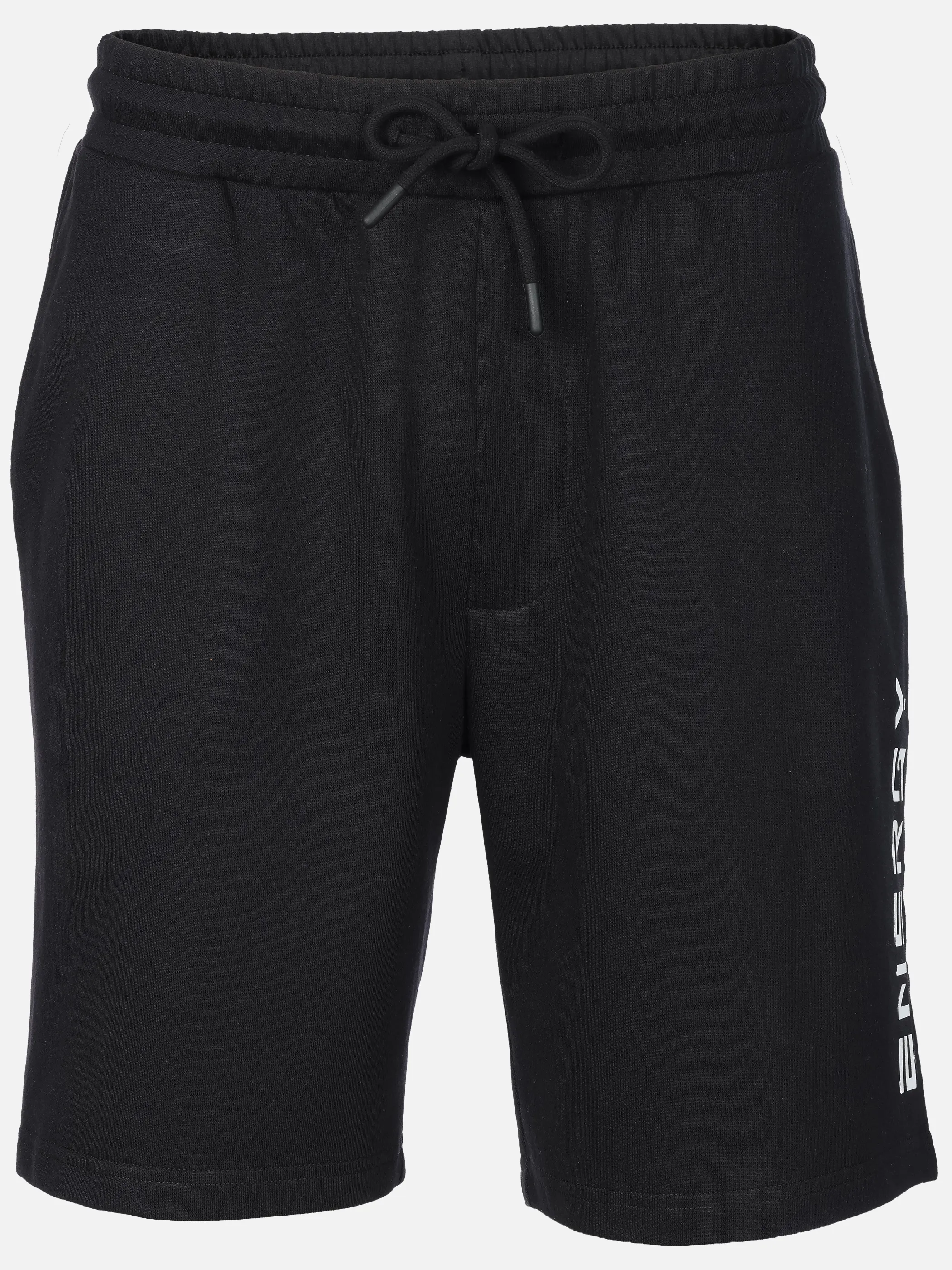 Grinario Sports He-Shorts ENERGY, French Terry Schwarz 923440 BLACK 1