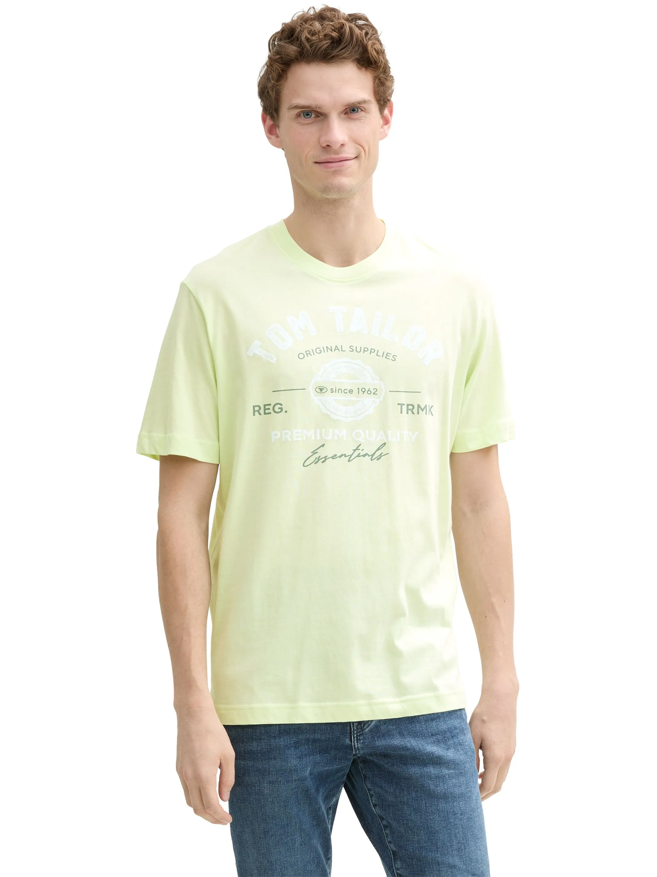 Tom Tailor 1037735 NOS logo tee Grün 884276 29078 5