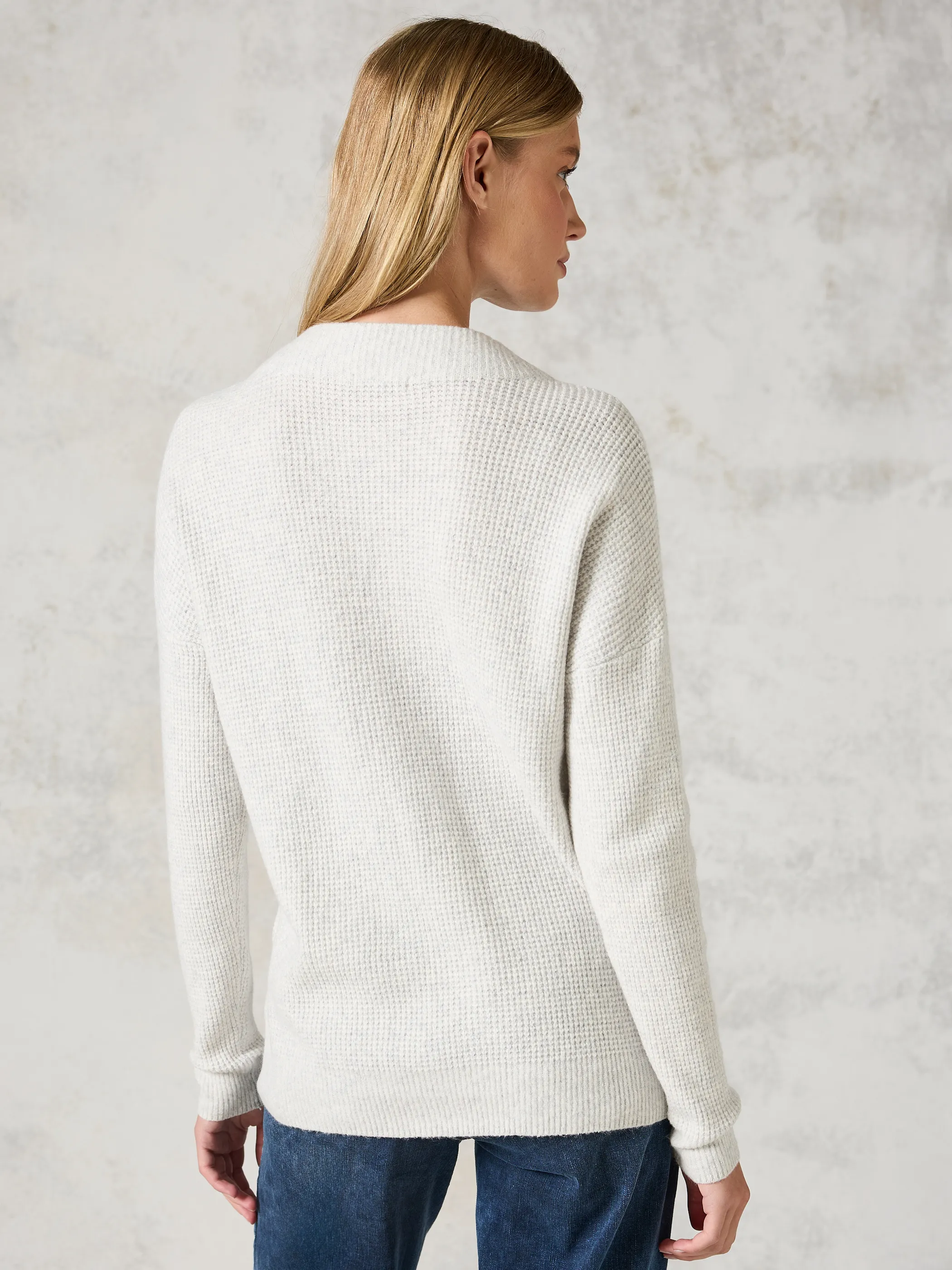 Cecil B302780 TOS_Structured Turtle Neck Grau 901473 15945 2