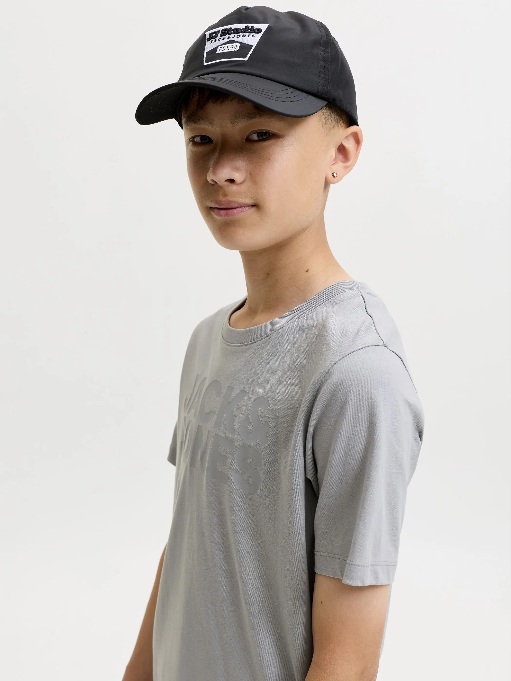 Jack&Jones Junior 12152730 JJECORP LOGO TEE SS C Grau 848088 278262014 4