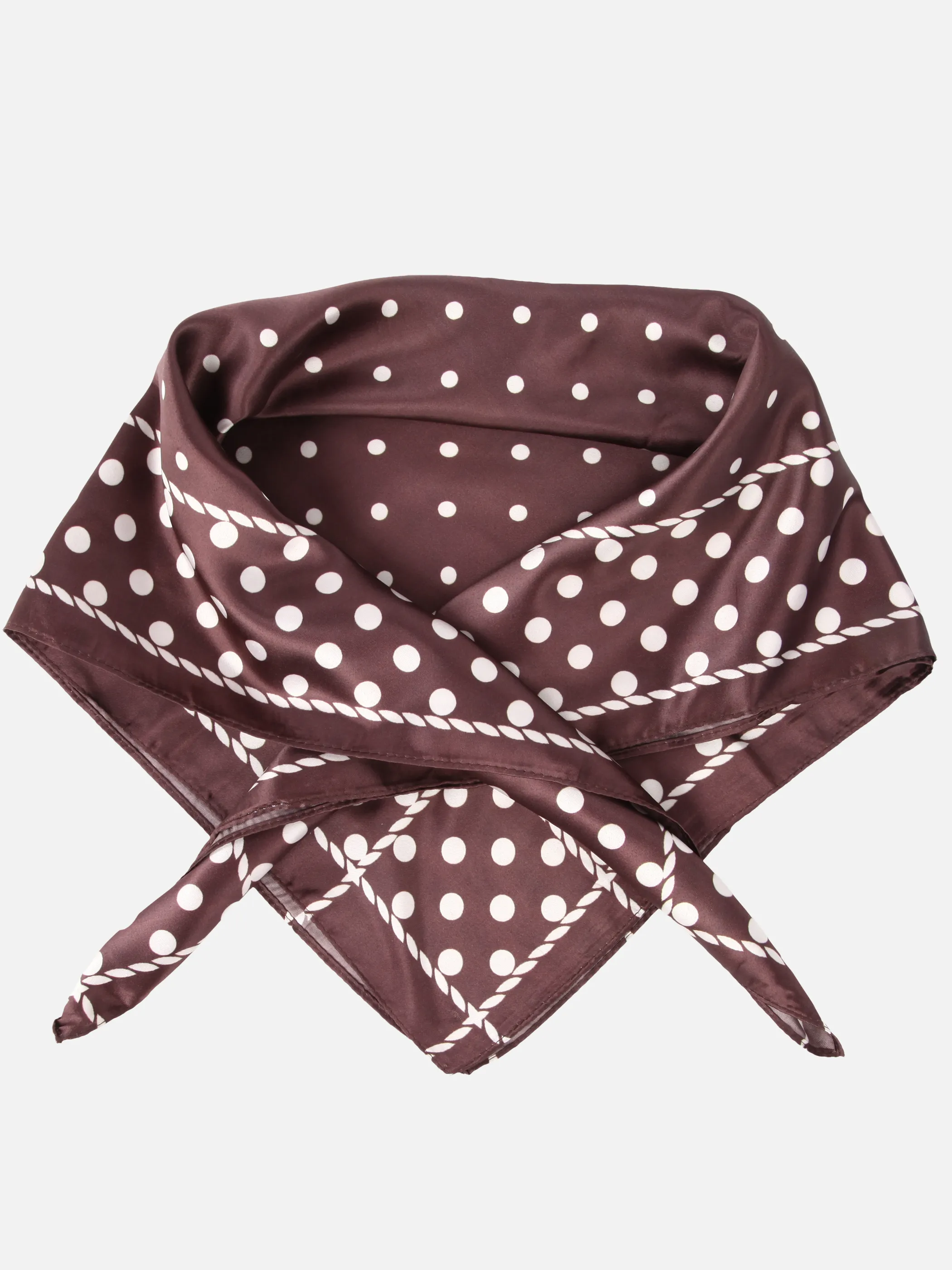 Lisa Tossa Da-Nickytuch 70*70 cm Braun 933326 BRAUN 2
