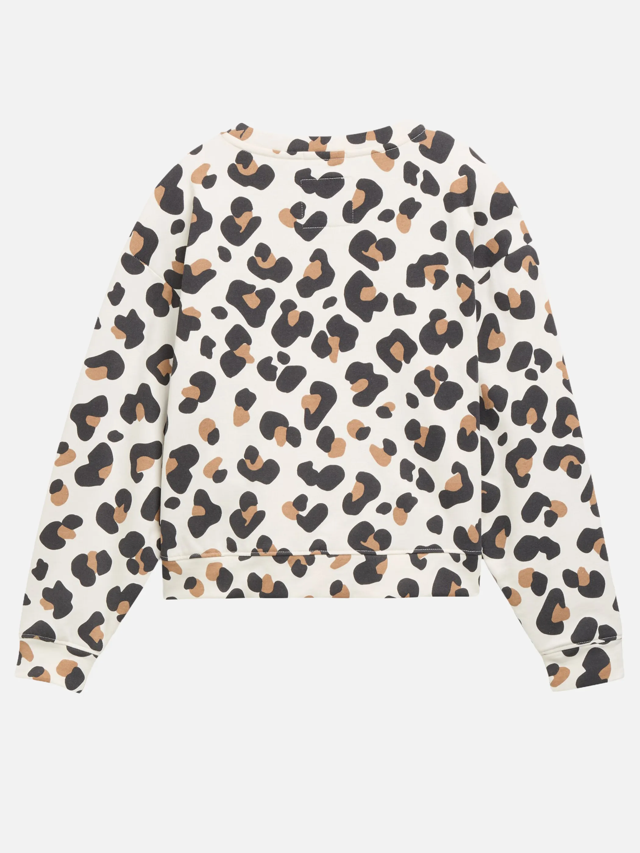 Tom Tailor 1050076 allover printed sweatshirt Weiß 928019 39819 2