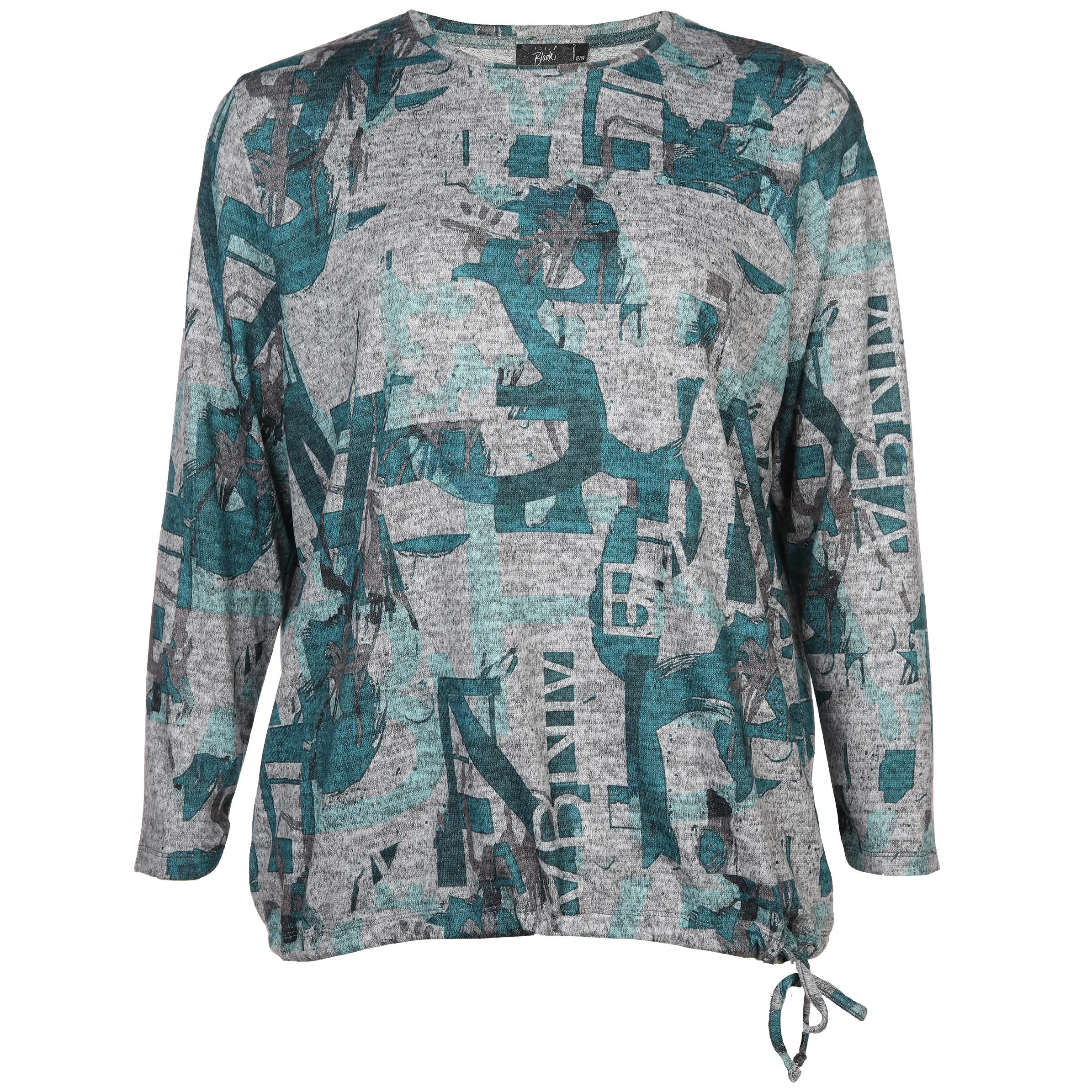 Sonja Blank Da-gr.Gr. Flauschshirt Türkis 887341 PETROL 1 Sonja Blank Da-gr.Gr. Flauschshirt Türkis 887341 PETROL 1