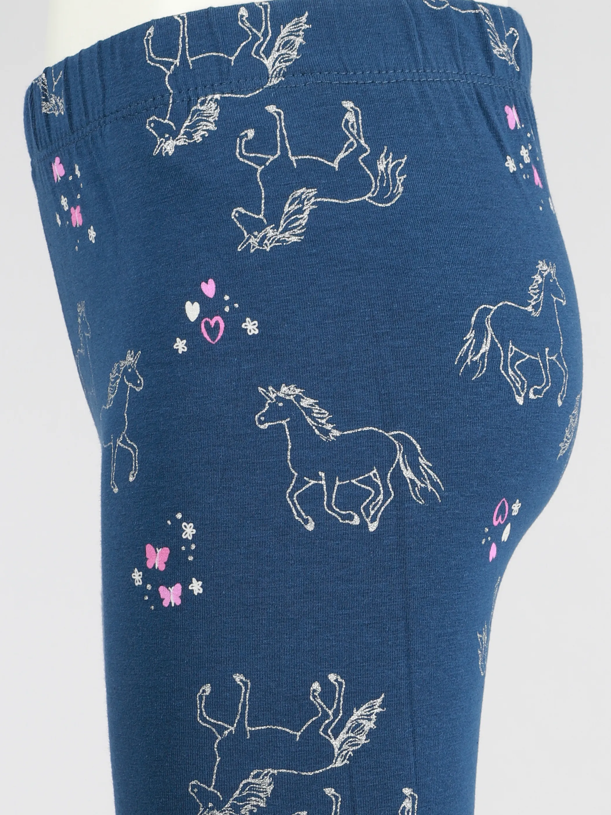 One Way MG Leggings mit Einhorn/Schmetterling AOP in blau Blau 922016 BLAU 3