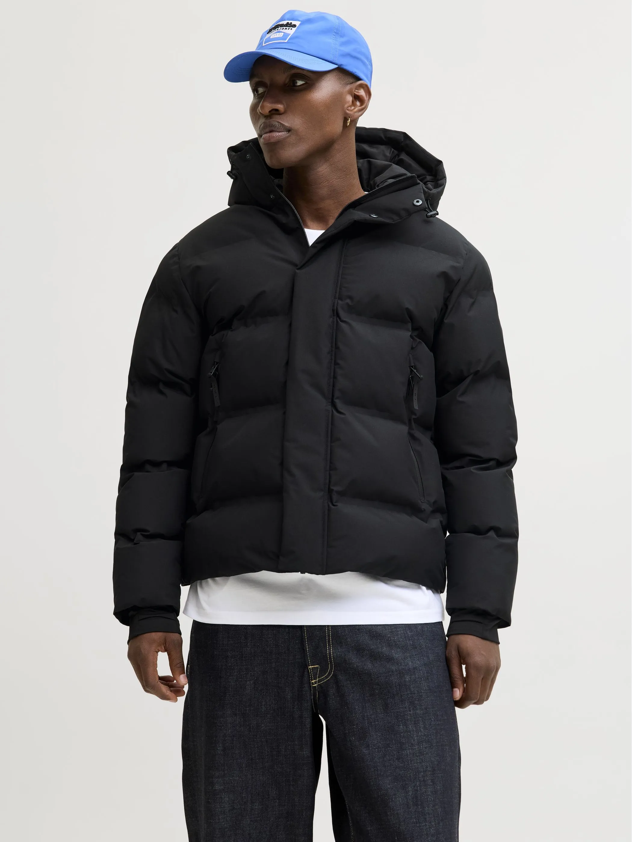 Jack Jones 12285919 JCOFUSION PUFFER JACK Schwarz 917703 178012 5 Jack Jones 12285919 JCOFUSION PUFFER JACK Schwarz 917703 178012 5