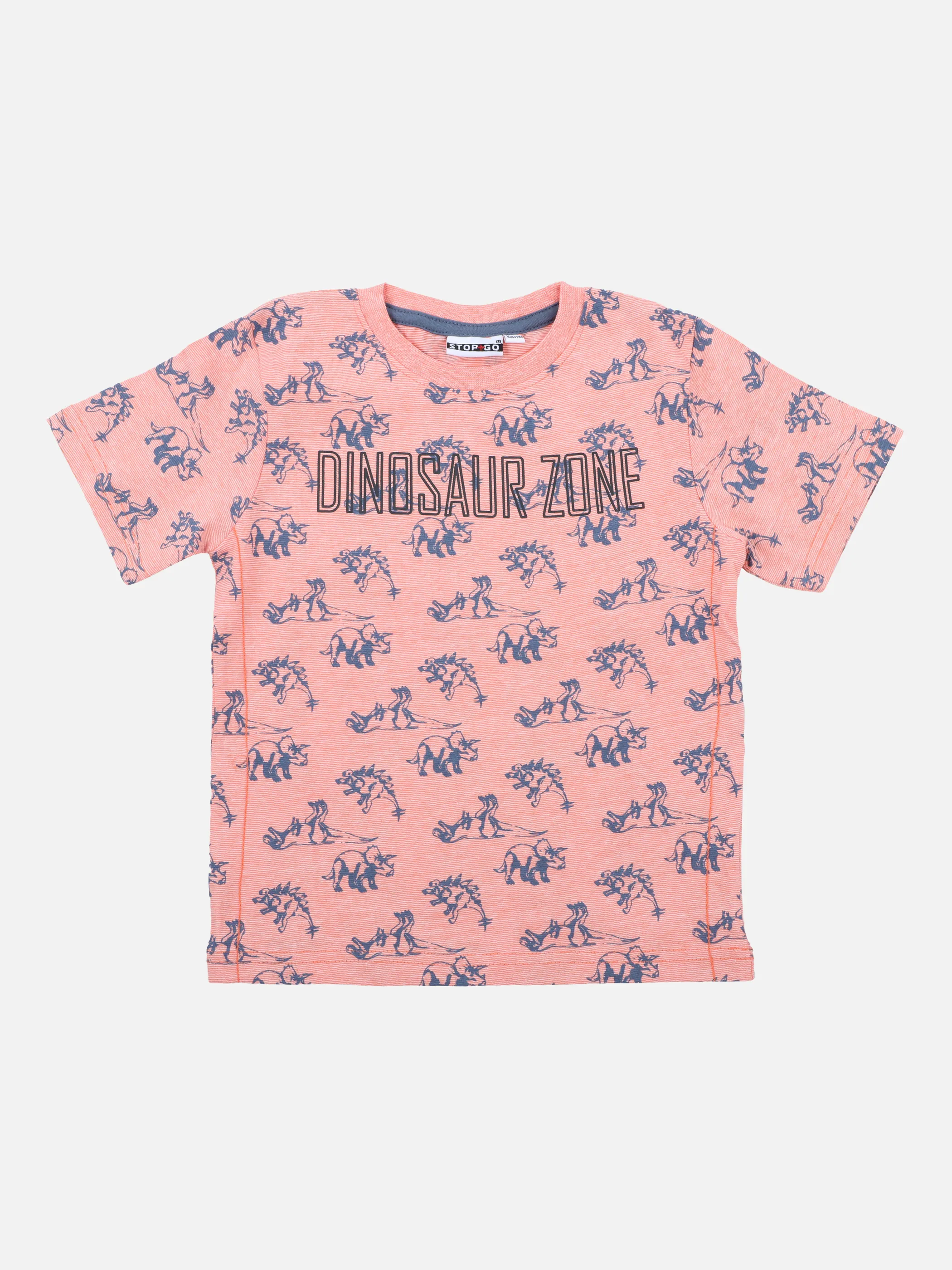 Stop + Go MB TShirt in apricot mit AOP Orange 860046 APRICOT 1 Stop + Go MB TShirt in apricot mit AOP Orange 860046 APRICOT 1