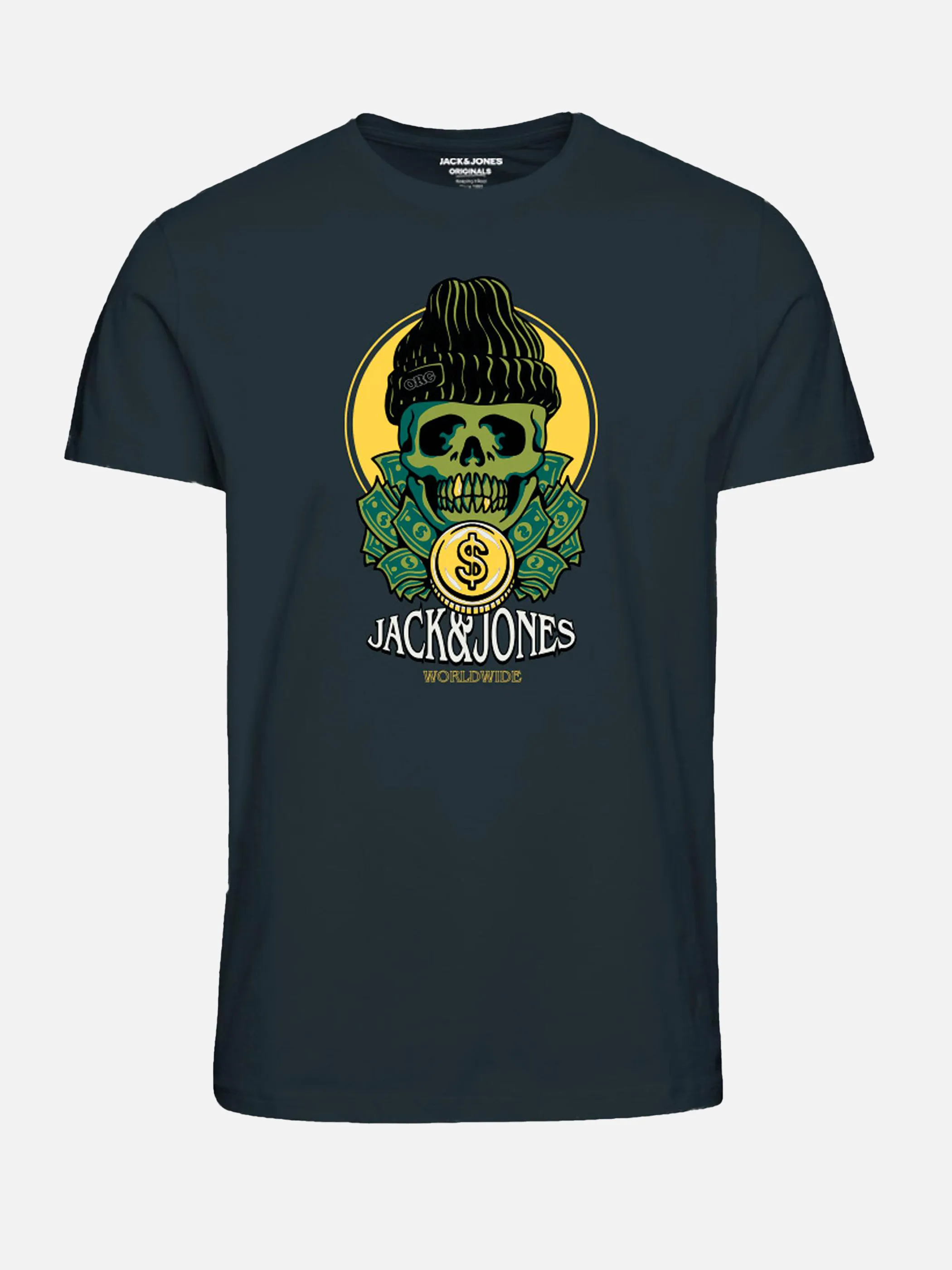 JACK & JONES Jorlafayette T-Shirt SS Crew Mni - T-Shirt Garçon Marque Danoise