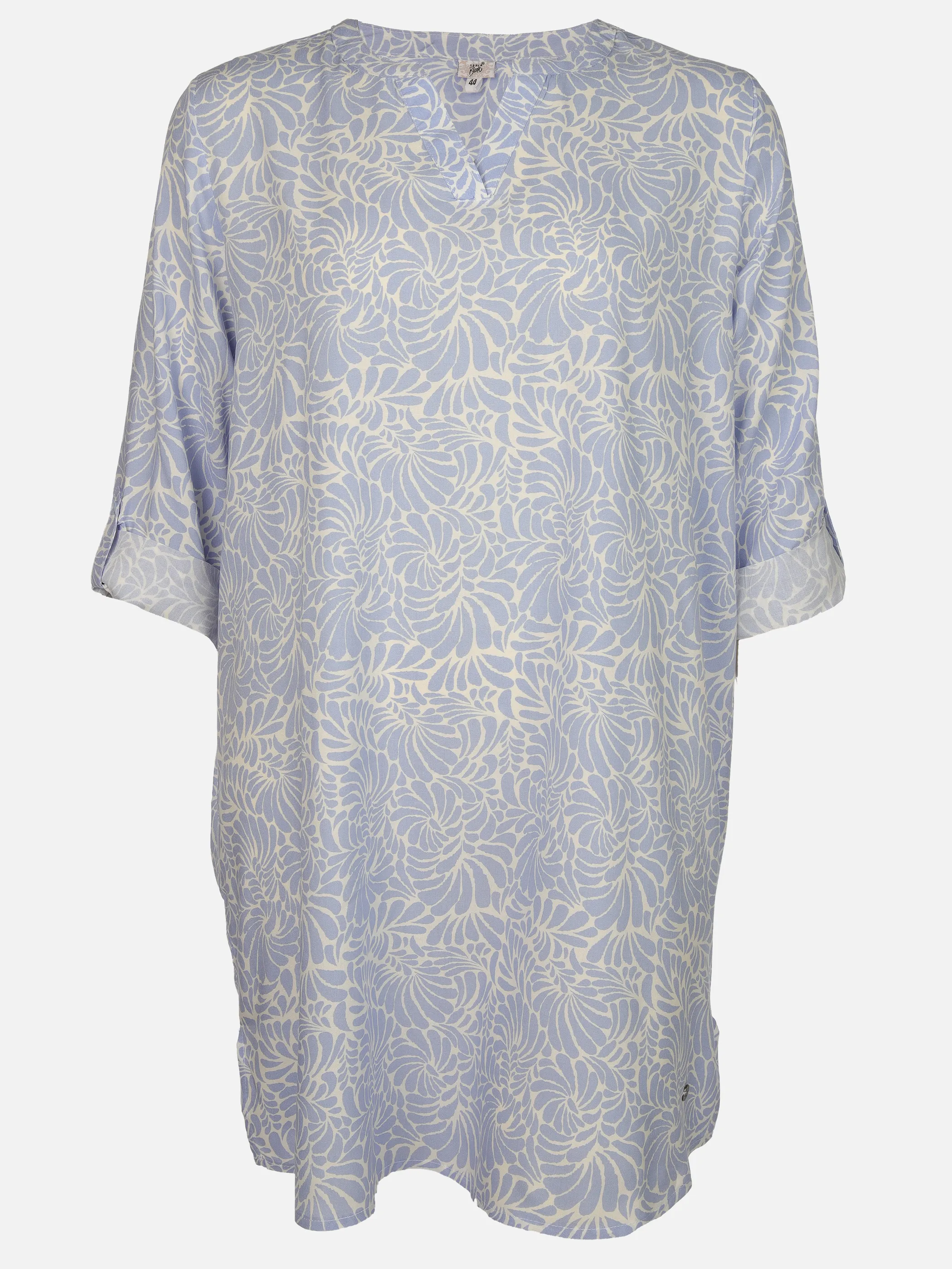 Sonja Blank Da-gr.Gr. Kleid Blau 905661 BL/WE 1