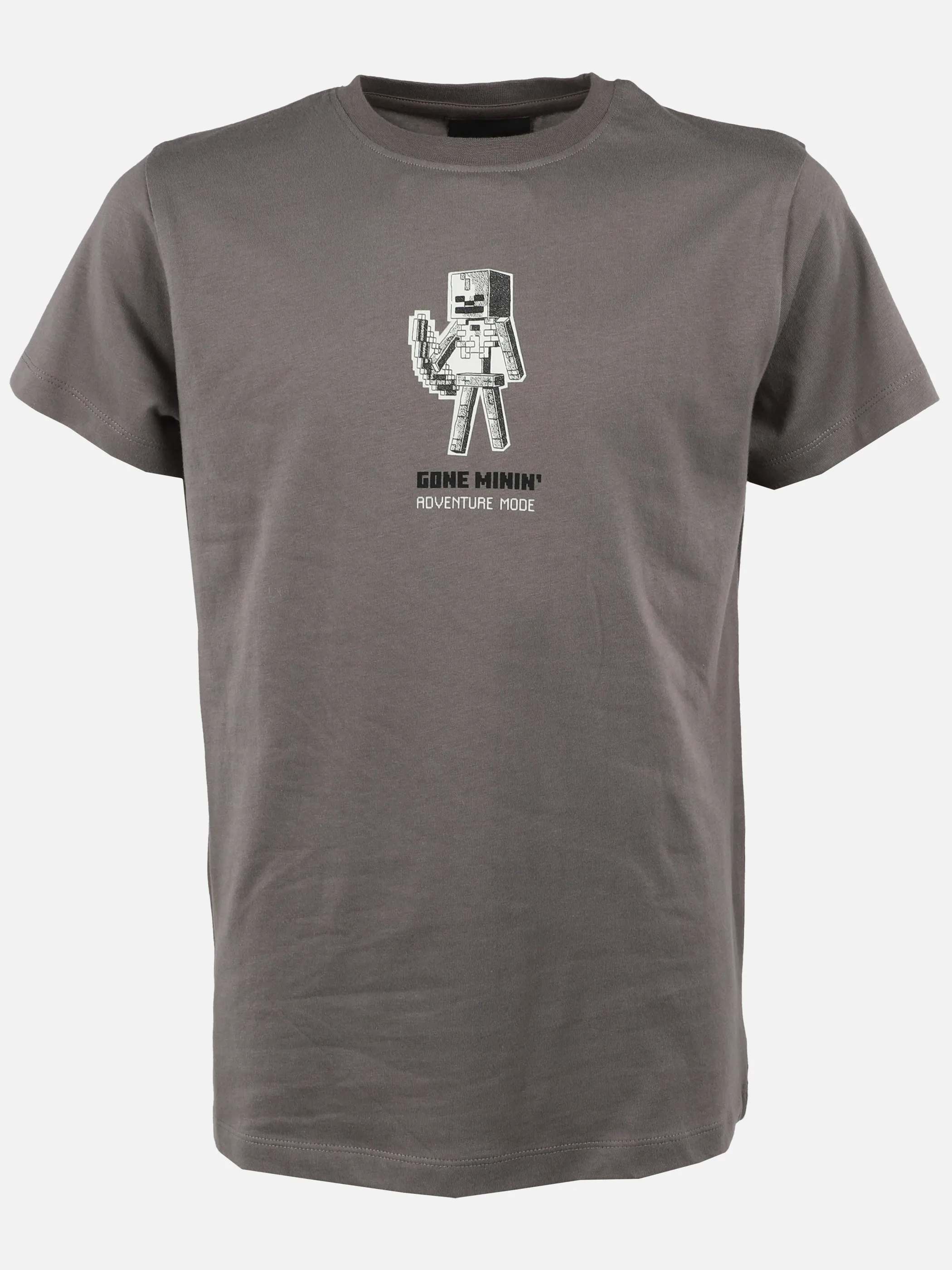 Minecraft TB Minecraft T-shirt FP + BP in Grau Grau 923555 GRAU 1