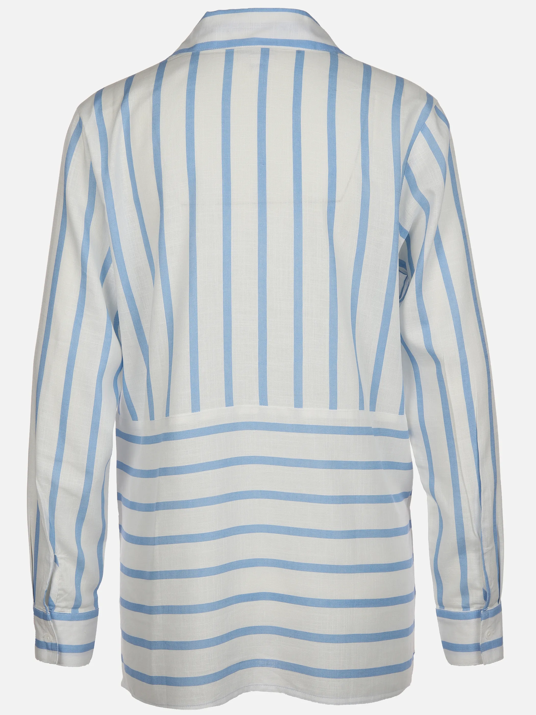 Lisa Tossa Da-Streifenbluse m. Brusttasch Weiß 890815 OFF/CORN 2 Lisa Tossa Da-Streifenbluse m. Brusttasch Weiß 890815 OFF/CORN 2