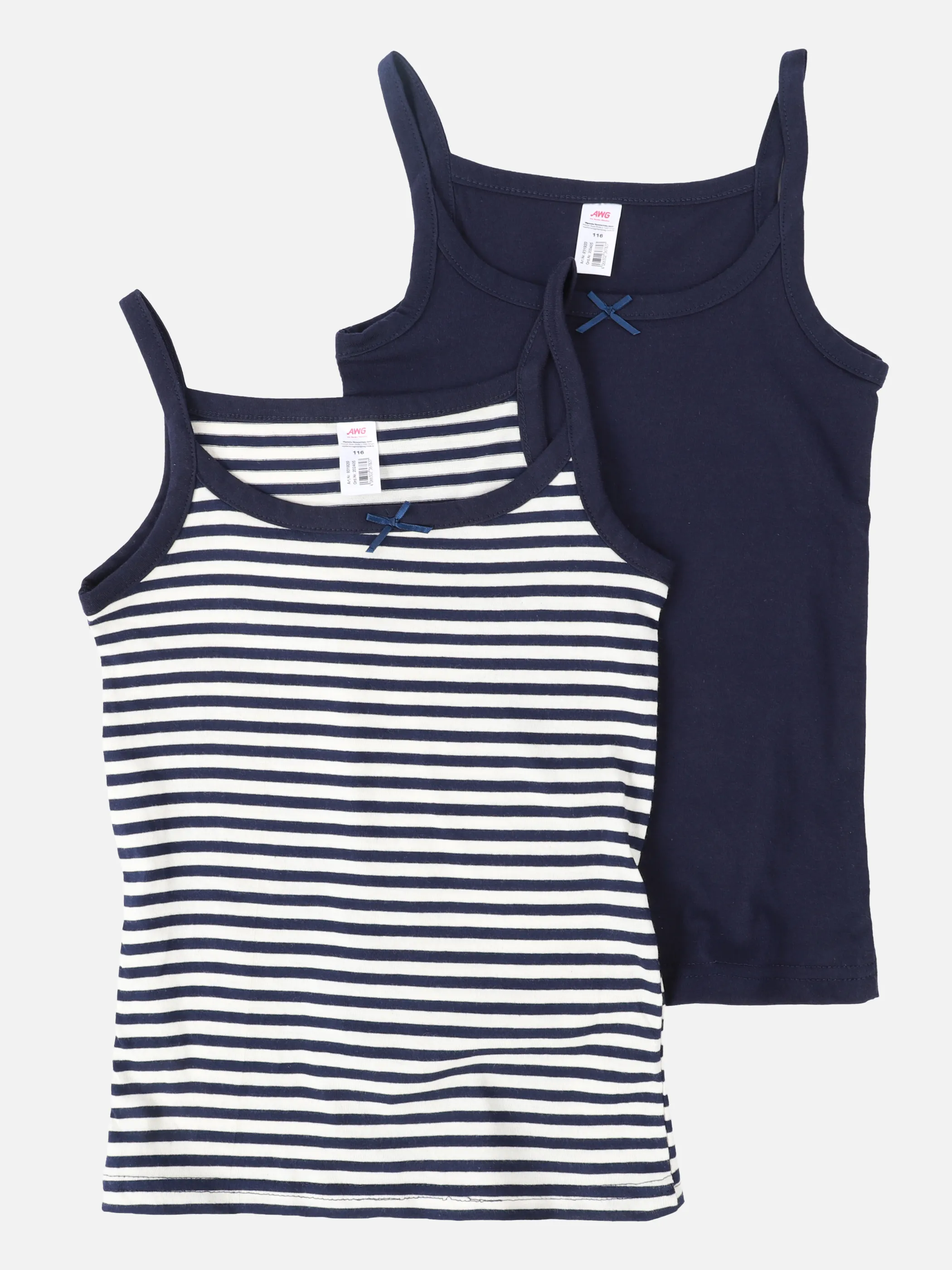 One Way KM UNTERHEMD 2ER PACK Blau 931920 NAVY 1