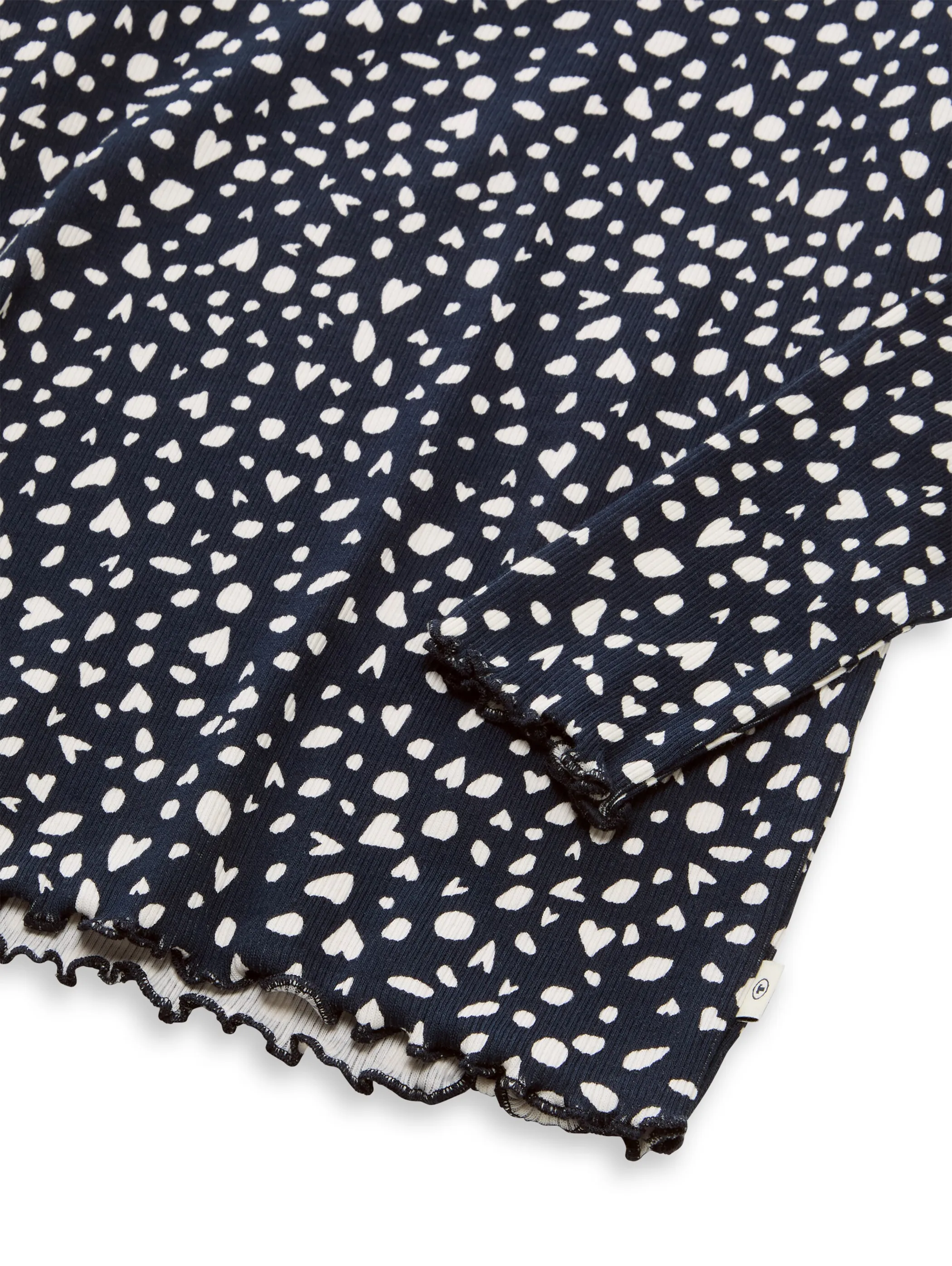Tom Tailor 1051728 all over printed rib l Schwarz 934411 40800 3