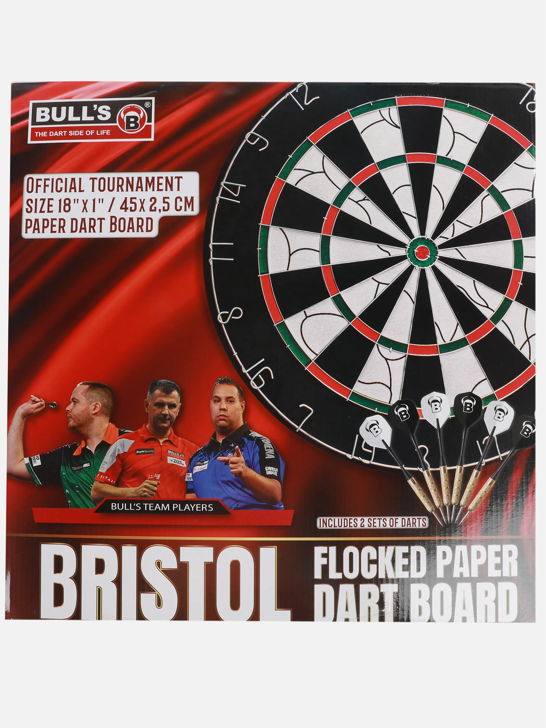 Bull´s Dartscheibe Schwarz 901422 SCHWARZ 3