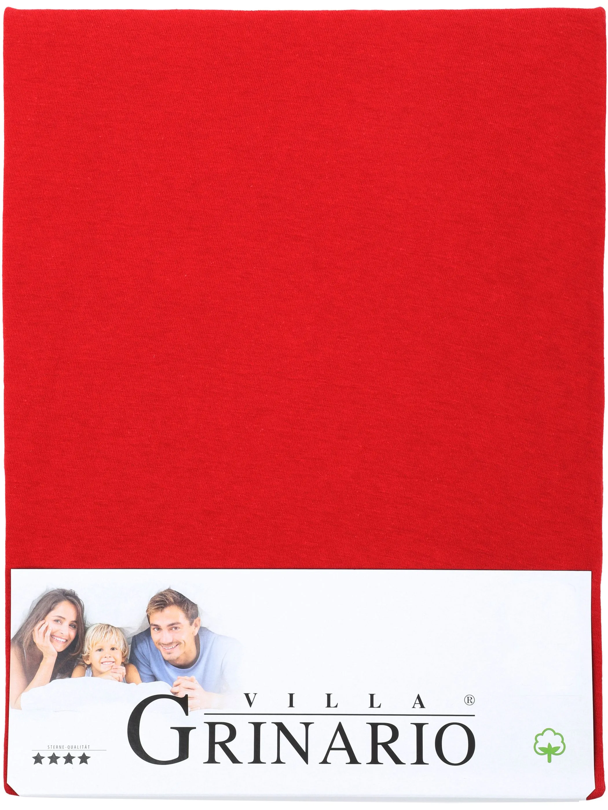 Villa Grinario Spannbetttuch 150x200 ringgar Rot 866201 235 1