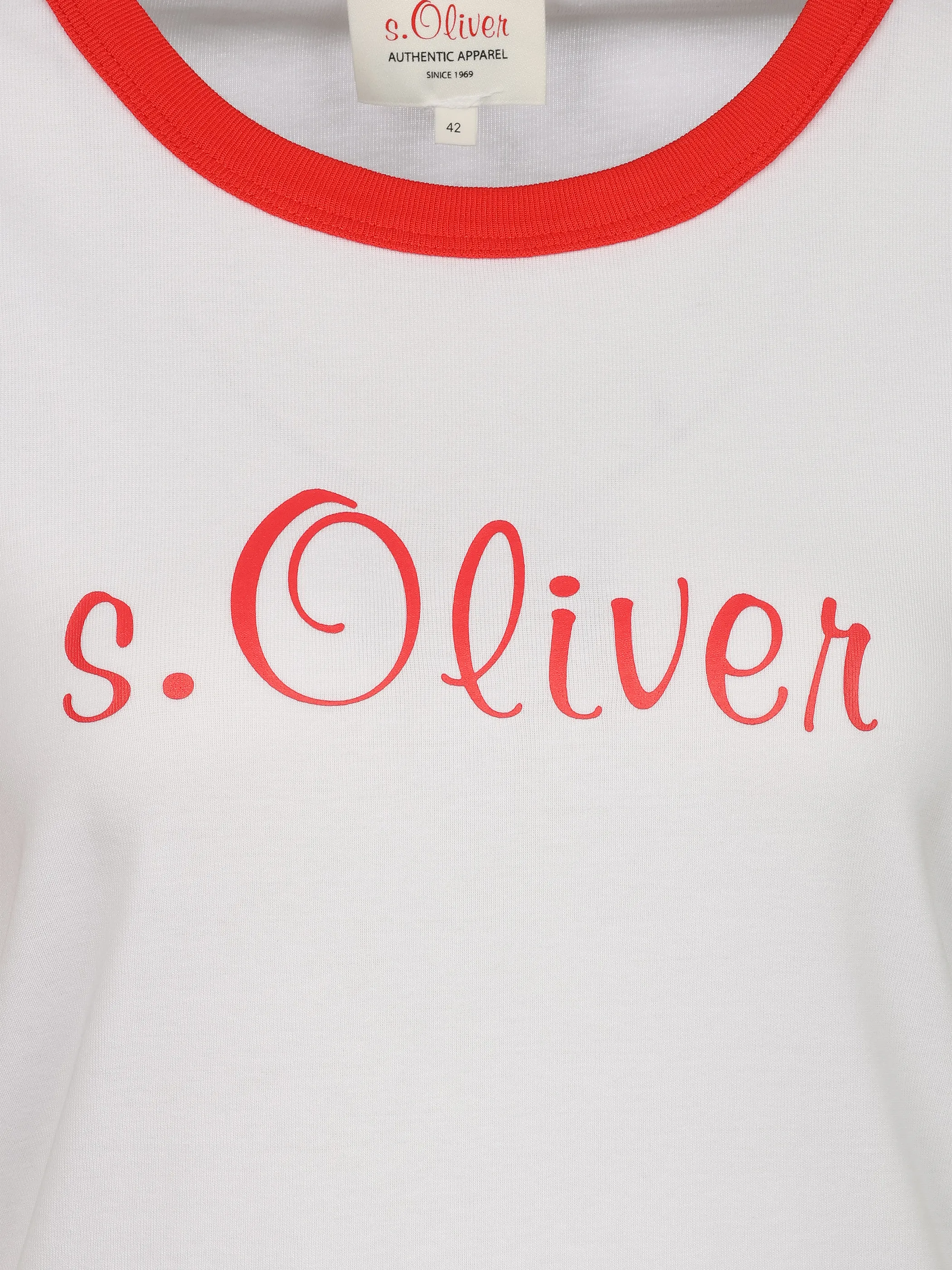 s.Oliver 2188320 T-Shirt Rot 936192 33D1 3