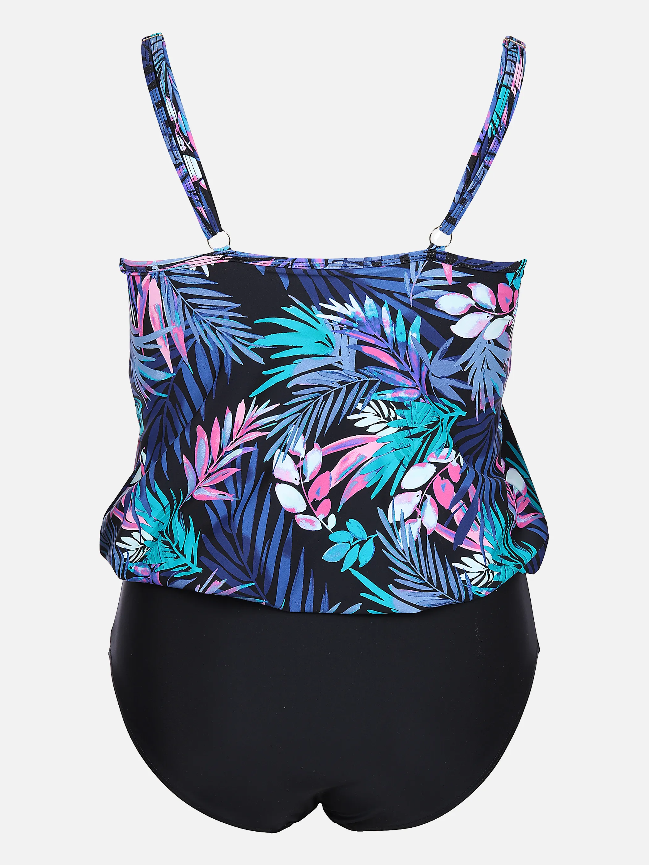 Sonja Blank Da-Gr.Größen-Tankini-Set Schwarz 863028 BLACK/PINK 2