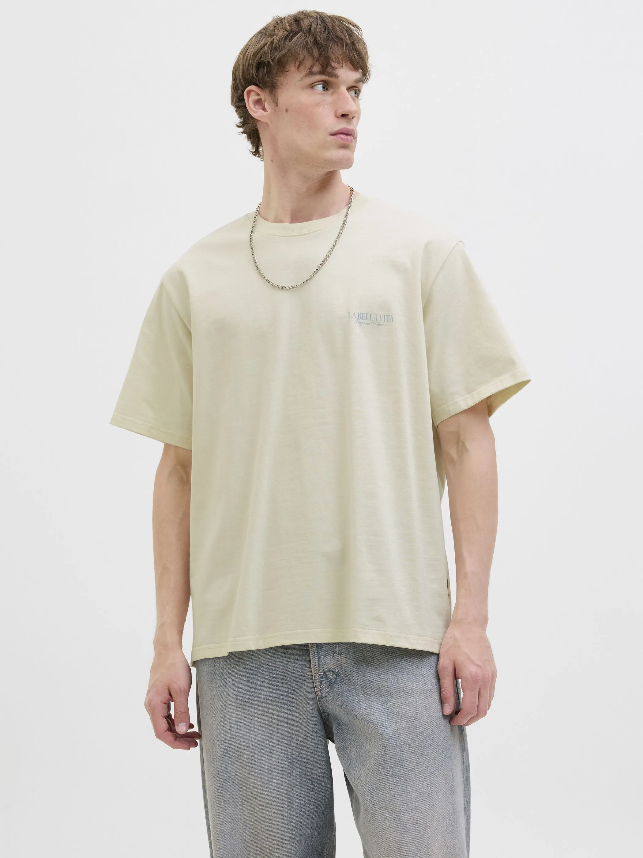 Jack Jones 12276825 JORHYDRA PHOTO TEE SS Weiß 910510 177627 4