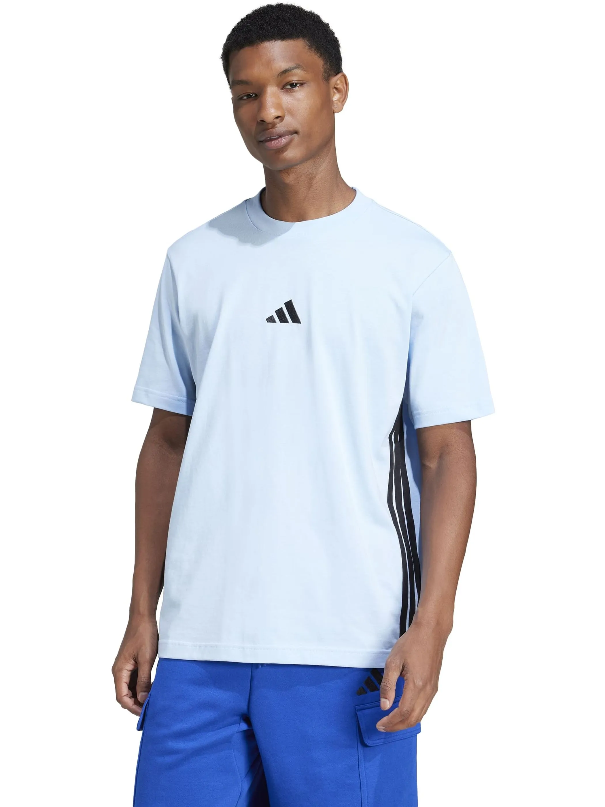 Adidas JE6397 He-T-Shirt 3S h.blau Blau 904895 000 4