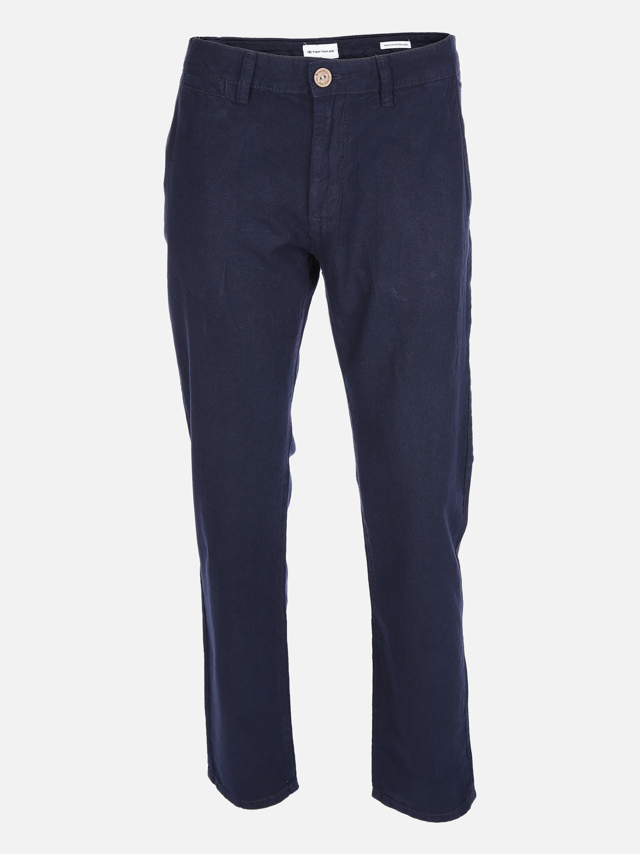 Tom Tailor 1030022 cotton linen chino Blau 862561 10668 1 Tom Tailor 1030022 cotton linen chino Blau 862561 10668 1