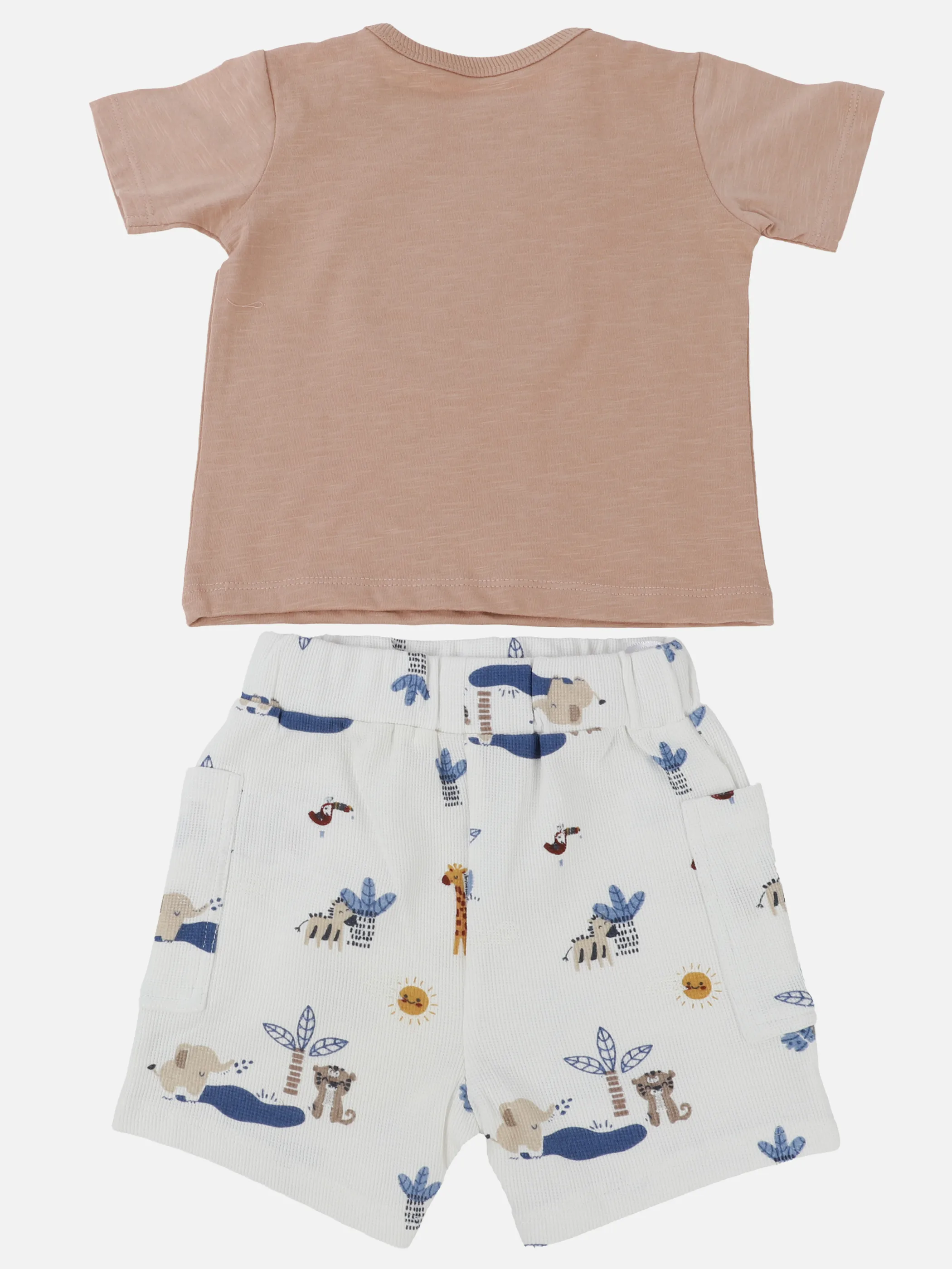 One Way BJ Zweiteiler shirt+ Hose braun/weiß Braun 930346 BRUN/WEIß 2
