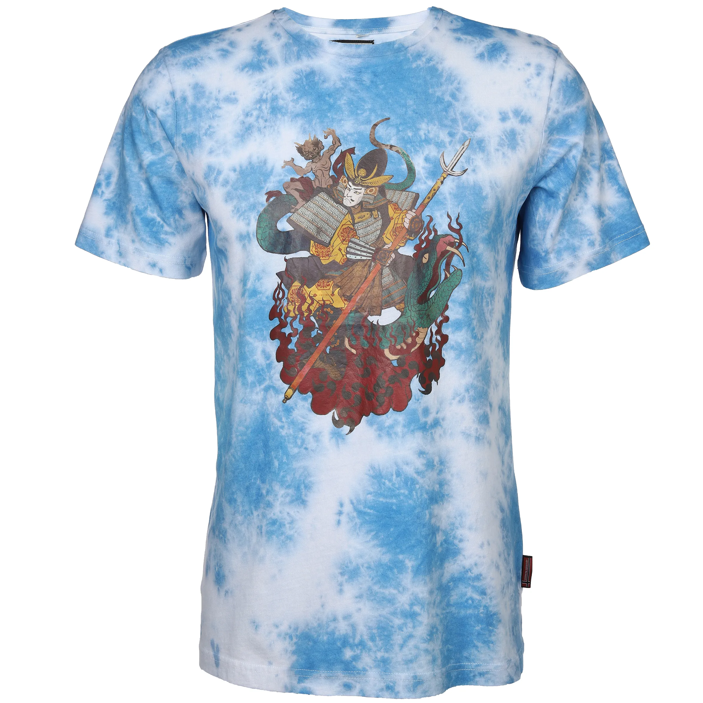 Southern Territory He. T-Shirt 1/2 Arm Batik Prin Blau 886956 BLUE 1 Southern Territory He. T-Shirt 1/2 Arm Batik Prin Blau 886956 BLUE 1
