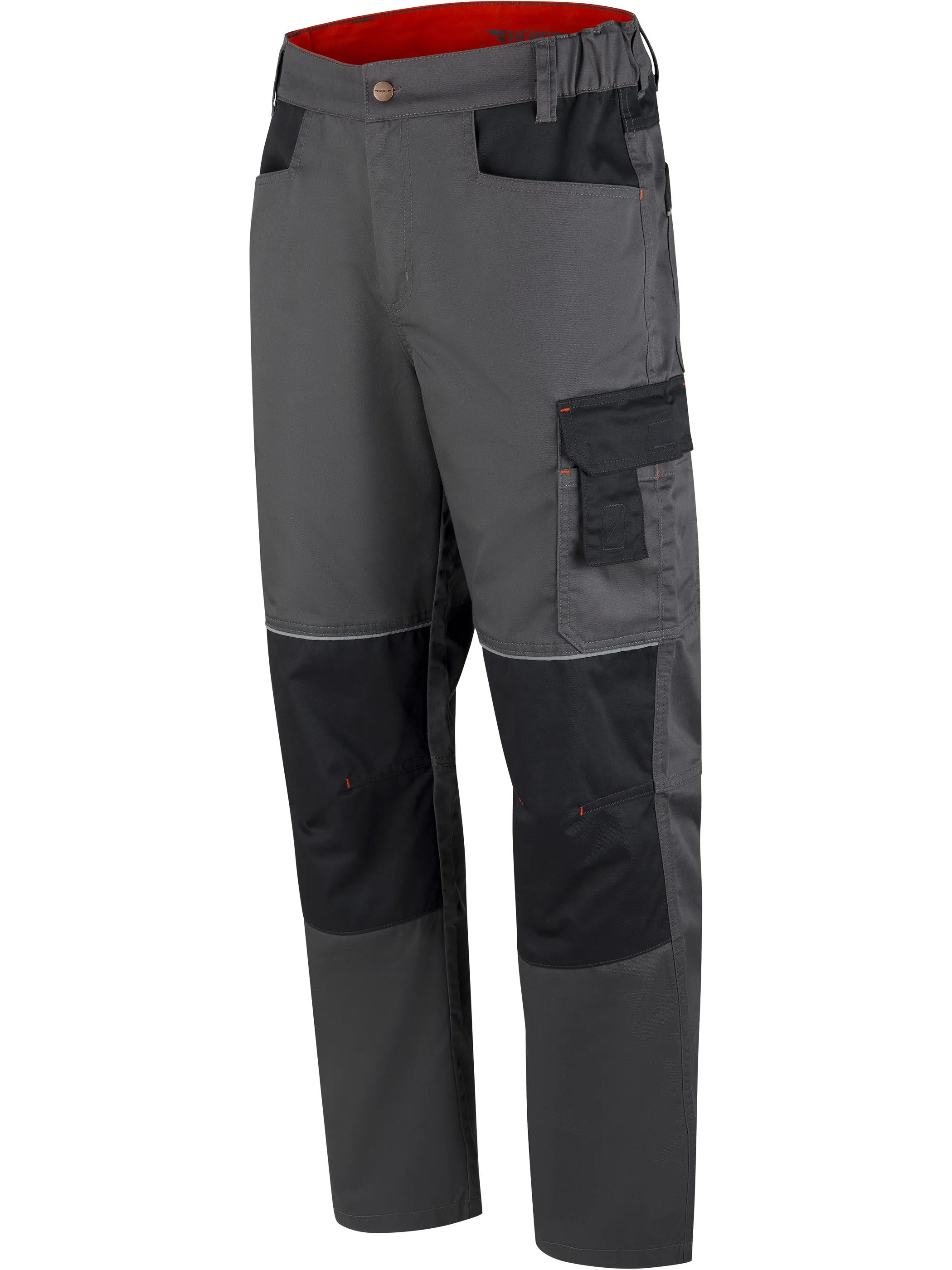 HERO by John Medoox 71750010009122 He. Hosen lang, Grau 929177 9122 4