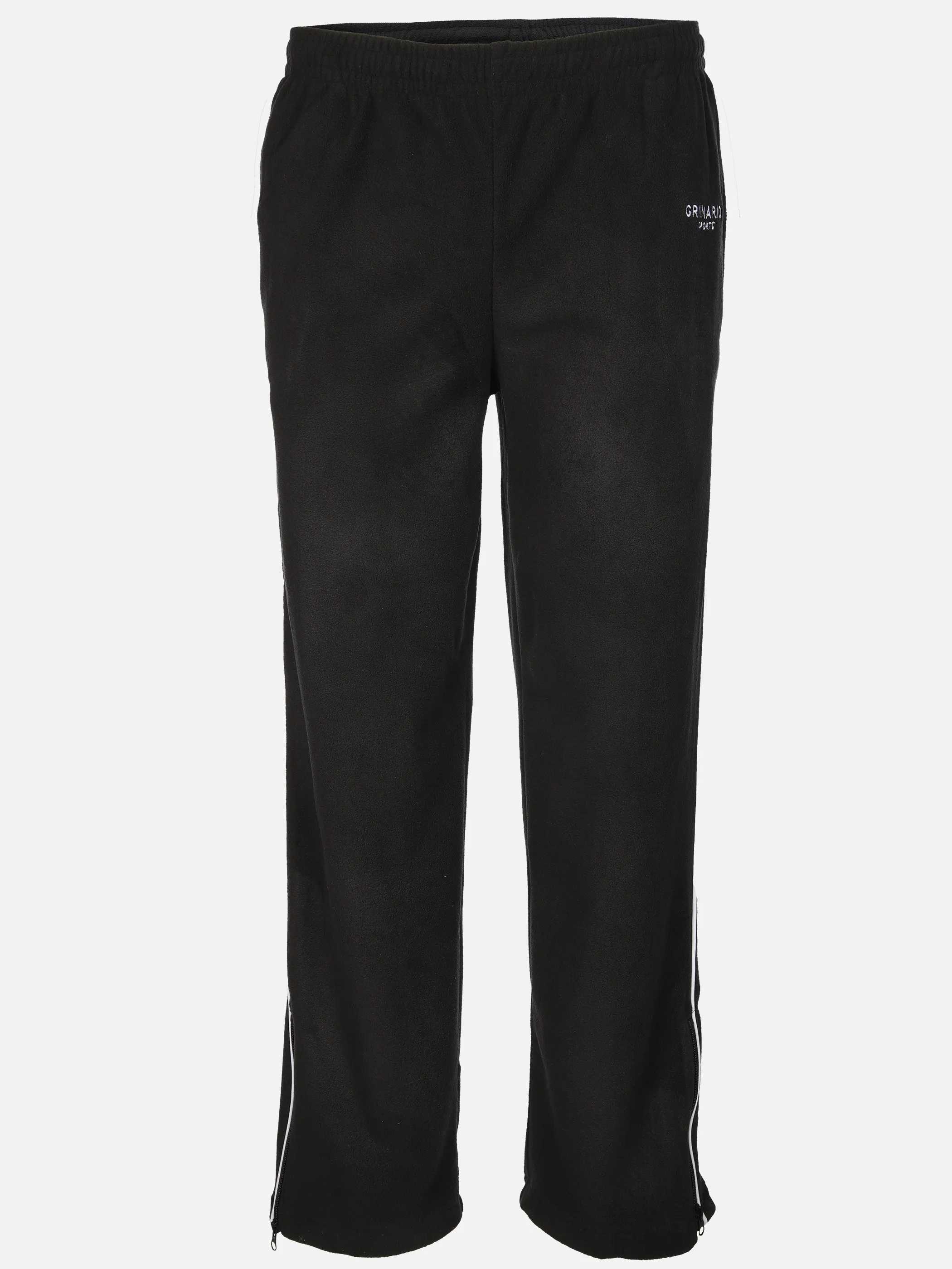 Grinario Sports He-Fleece Jogginghose Schwarz 912548 BLACK 1