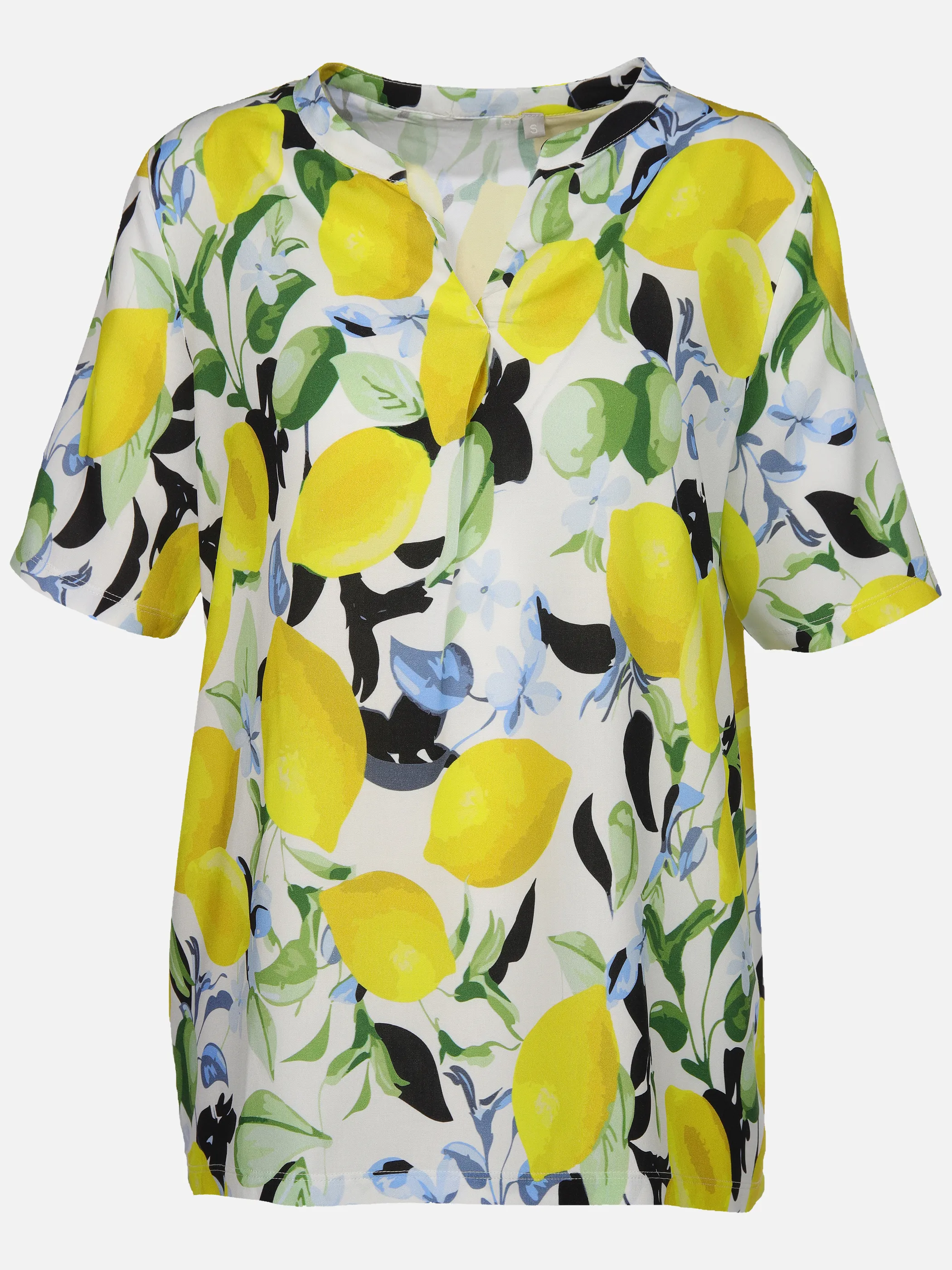 Lisa Tossa Da-Bluse m. Zitronenprint Gelb 915496 ZITRONE 1